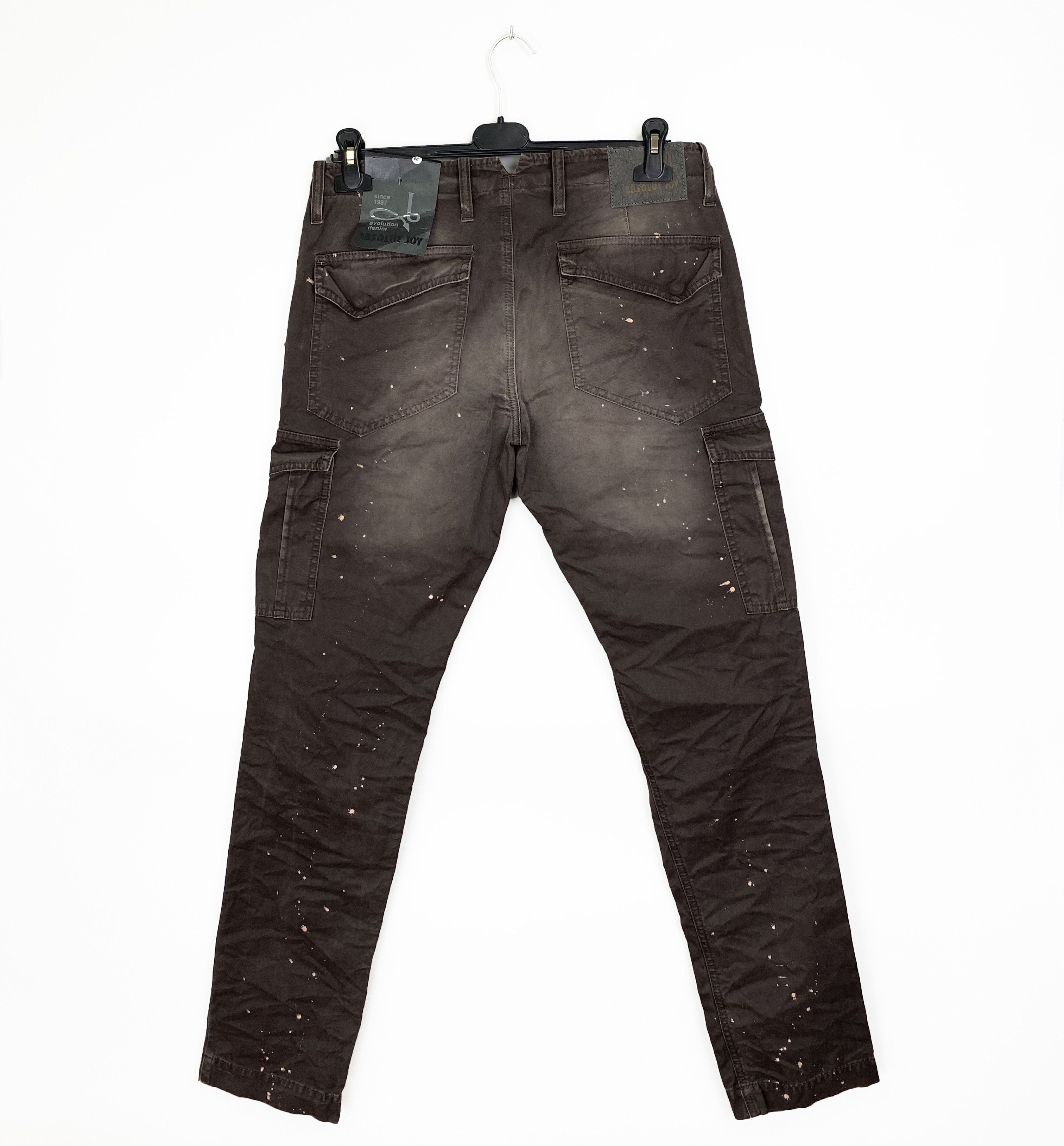 Absolut Joy NWT Absolut Joy Painted Cargo Pant Size M Made in Italy Size US 32 / EU 48 - 6 Thumbnail