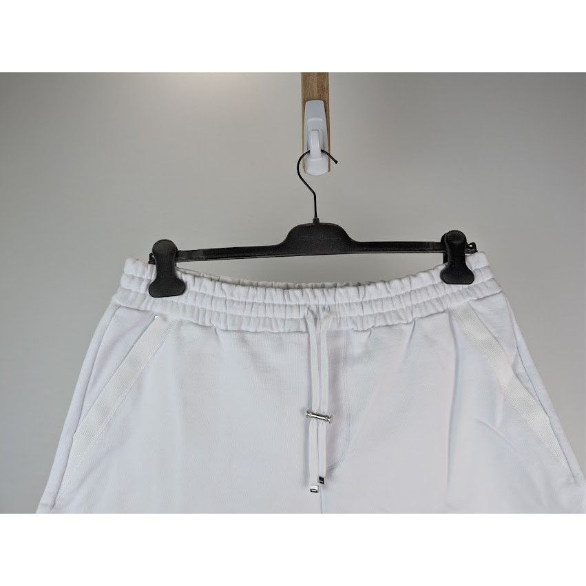 Amiri o1rshd1 MA Bar Watercolor Logo Short in White Size US 36 / EU 52 - 3 Thumbnail
