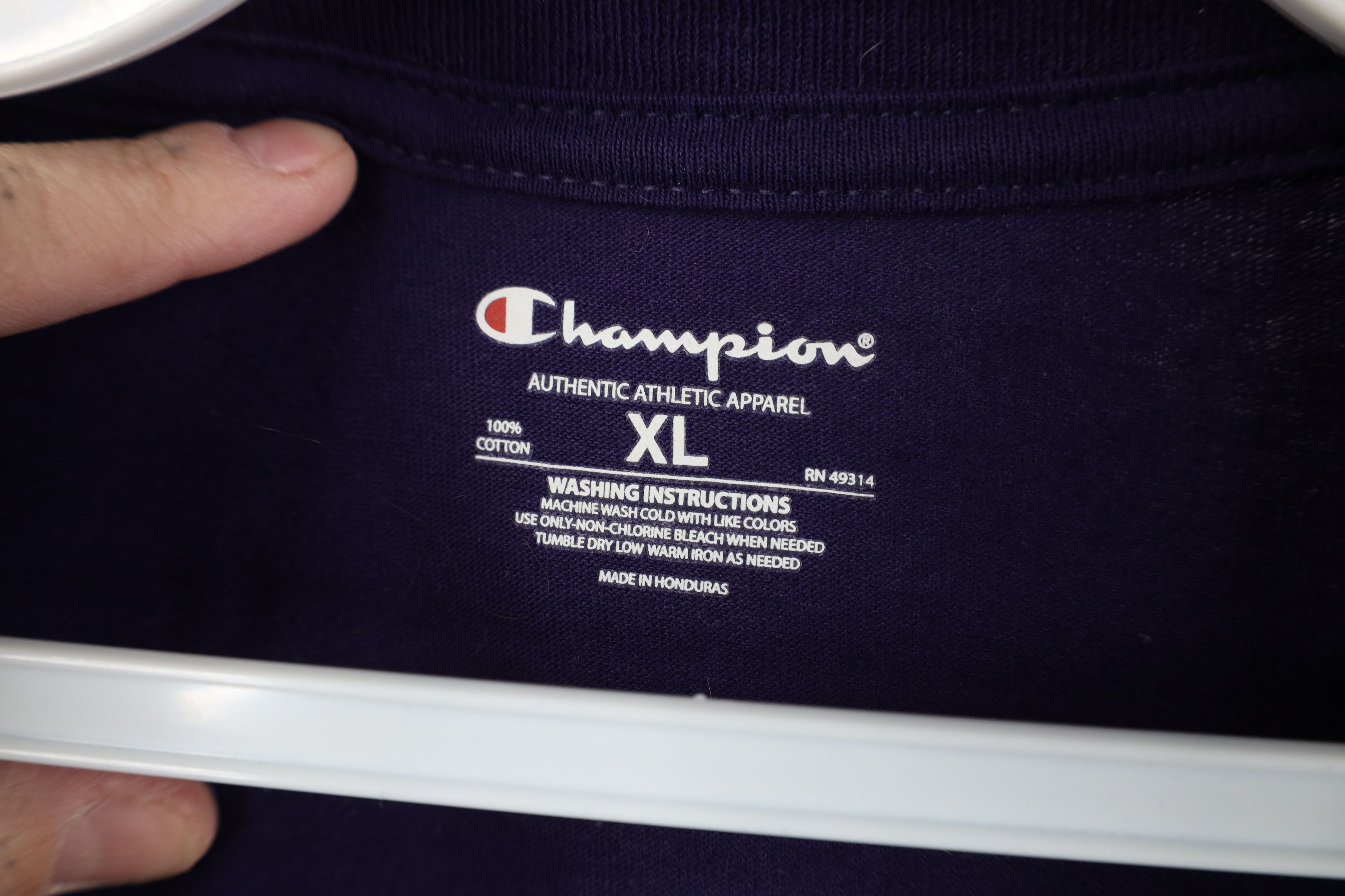 Champion Vintage Y2K Champion Clemson University Short Sleeve T-Shirt Size US XL / EU 56 / 4 - 9 Thumbnail