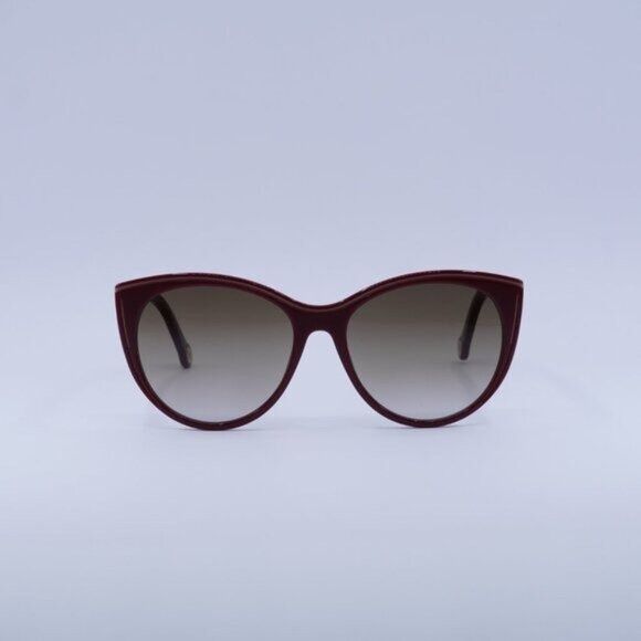 Carolina Herrera Carolina Herrera HER 0142/S 0R9S HA Sunglasses Burgundy Size ONE SIZE - 2 Thumbnail