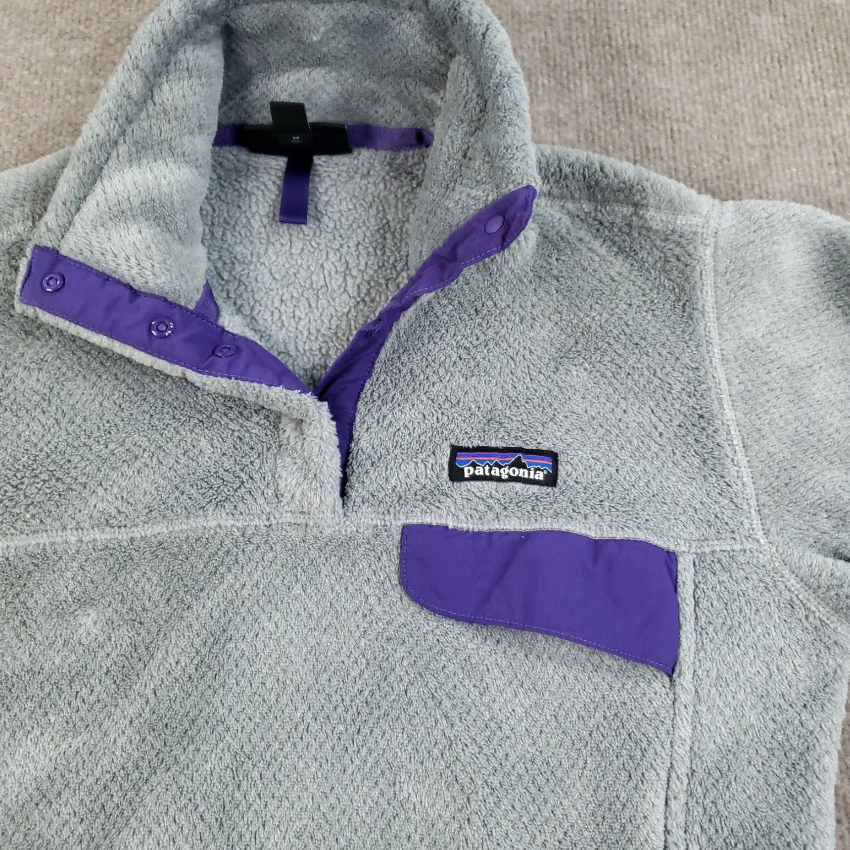 Patagonia Patagonia Re-Tool Jacket Women M Gray 1/4 Zip Fleece Casual Shirt Hoodie? Size M / US 6-8 / IT 42-44 - 6 Thumbnail