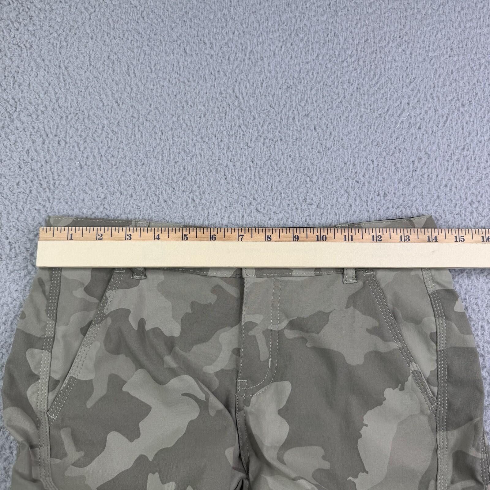 Prana Prana Halle Green Camo Joggers Women's 0 (28x26) Flap Pocket Size 25" / US 0 / IT 36 - 3 Thumbnail