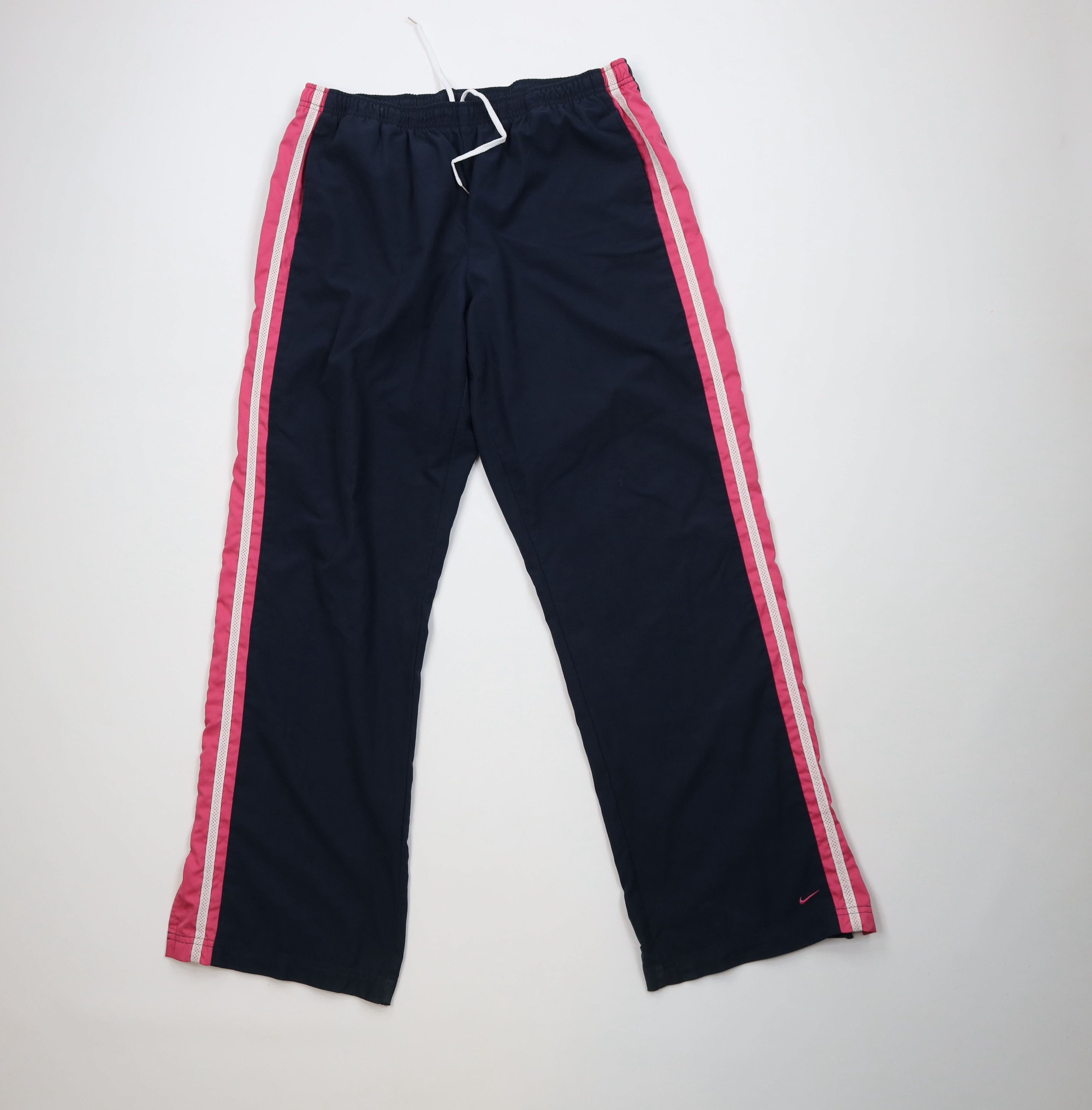 Nike Vintage Nike Travis Scott Mini Swoosh Wide Leg Pants Blue Size 32" / US 10 / IT 46 - 1 Thumbnail