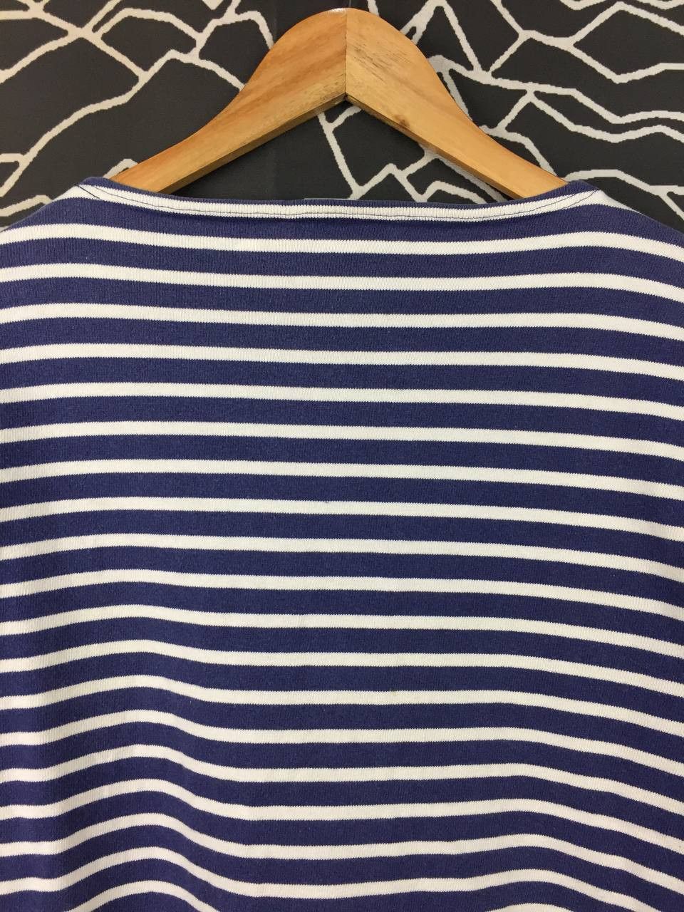 Saint James Vtg Saint James Mixed Patterns Breton Stripe Boat Neck Tee Size US M / EU 48-50 / 2 - 11 Thumbnail