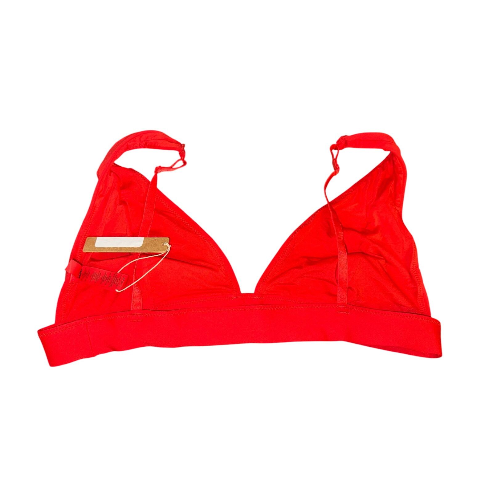 SKIMS NWT Skims Plunge Bikini Top - Red, Size XL Size XL / US 12-14 / IT 48-50 - 5 Thumbnail