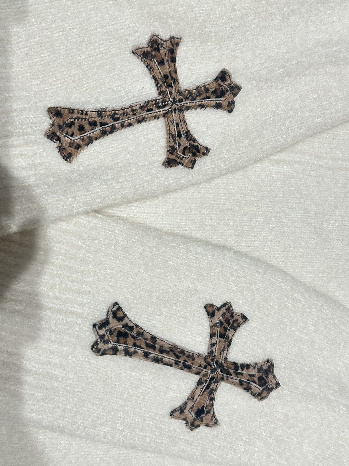 Chrome Hearts chrome hearts leopard fur patches sweater Size US S / EU 44-46 / 1 - 2 Thumbnail