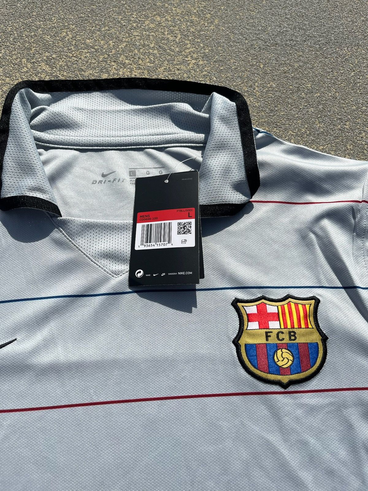 Nike Barcelona Jersey 2005/06 Size US L / EU 52-54 / 3 - 3 Thumbnail
