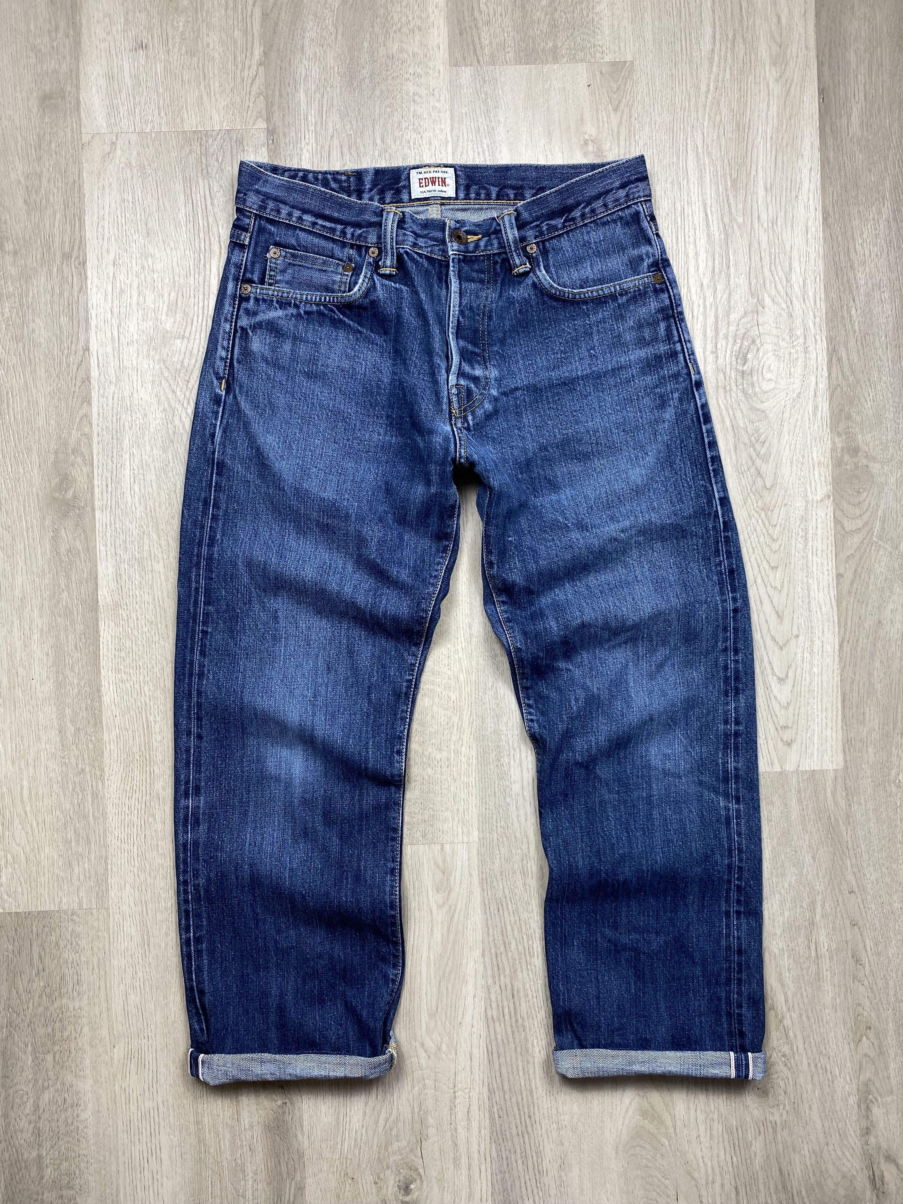 Edwin Edwin Vintage Salvage Denim Pants Mens Jeans Size US 30 / EU 46 - 1 Thumbnail