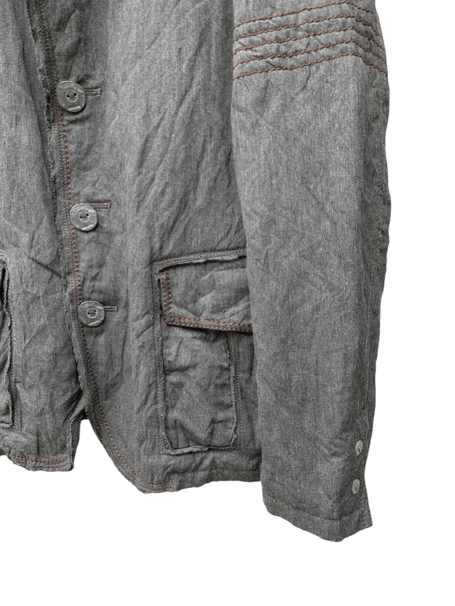 Marithe + Francois Girbaud Vintage Marithe Francois Girbaud Button Jacket Size US S / EU 44-46 / 1 - 7 Thumbnail
