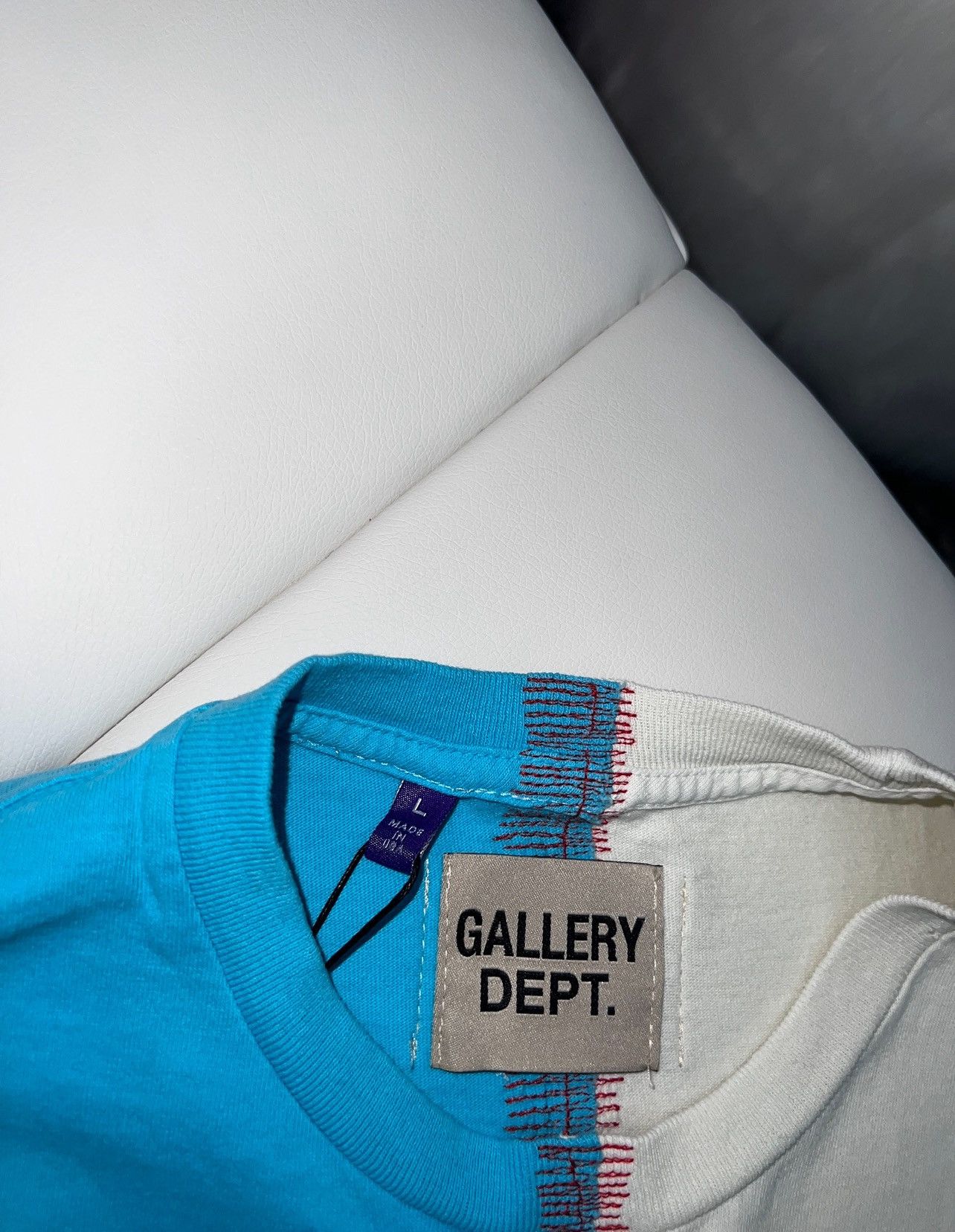 Gallery Dept. Gallery dept retouch cuff off t shirt Size US L / EU 52-54 / 3 - 4 Thumbnail