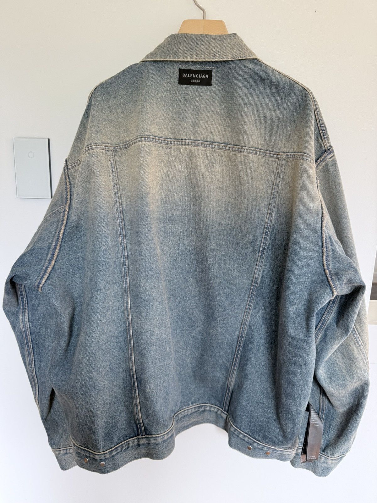 Balenciaga Balenciaga Inside Out Oversize Denim Jacket Reversible Size US S / EU 44-46 / 1 - 11 Thumbnail