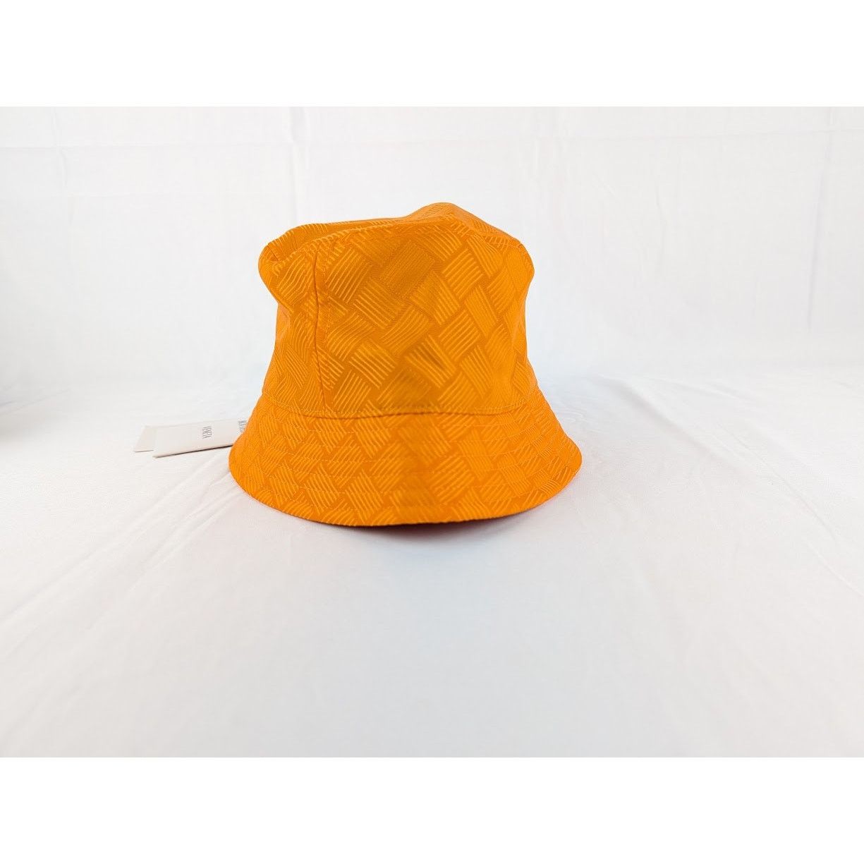 Bottega Veneta o1rshd1 Size: S / Hat Intreccio Jacquard Nylon in Orange Size ONE SIZE - 3 Thumbnail