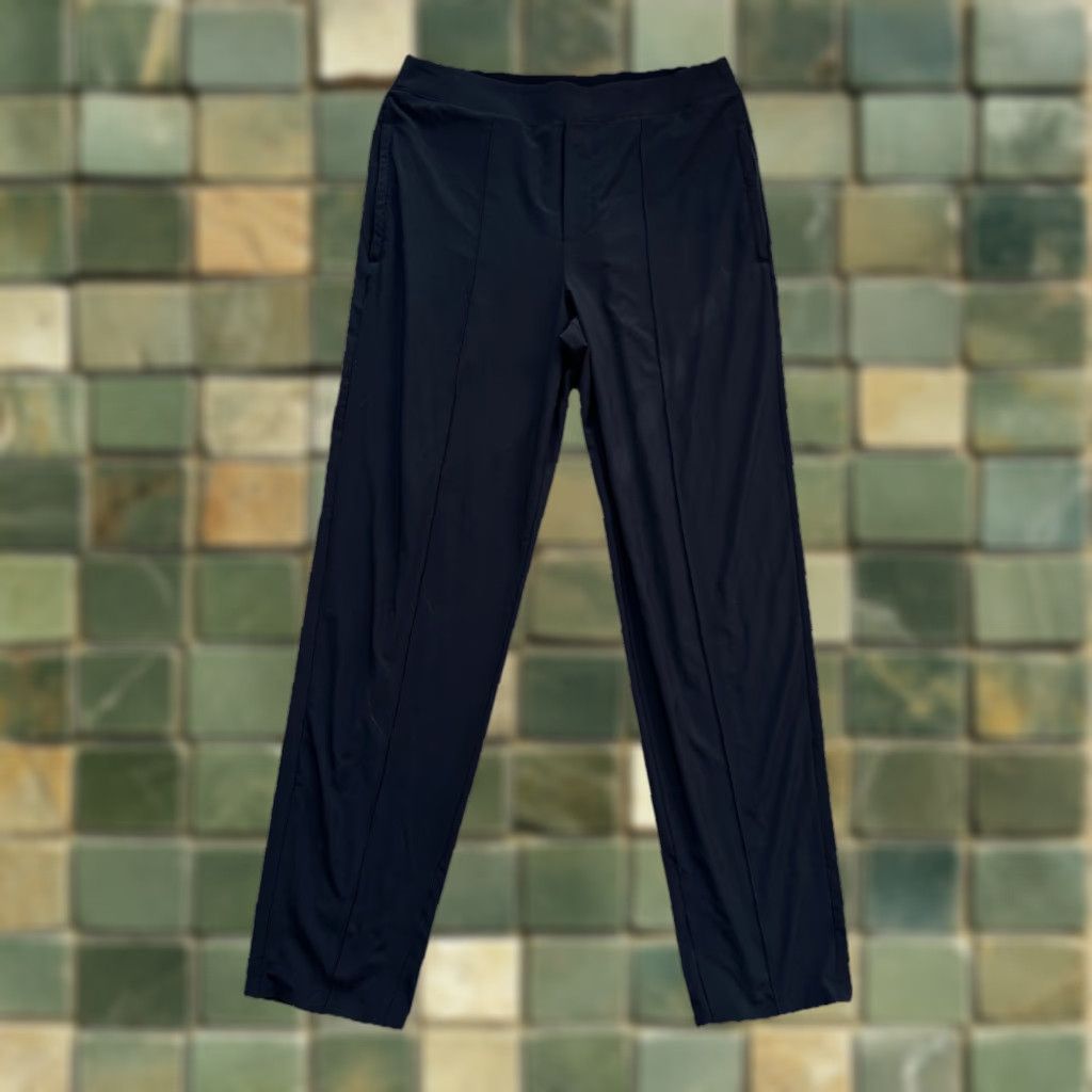 Athleta Athleta Brooklyn Heights Pant Black 8 Women Pants Tapered Slim Activewear City 90s? Size 30" / US 8 / IT 44 - 1 Thumbnail
