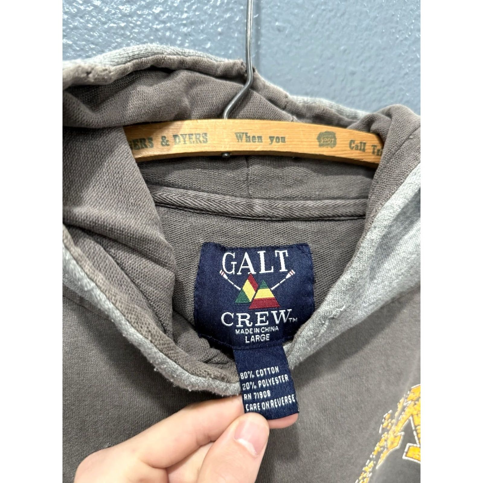 Vintage Vintage Galt Sand University Of Minnesota Gophers Distressed Hoodie 90’s Large Size US L / EU 52-54 / 3 - 7 Thumbnail