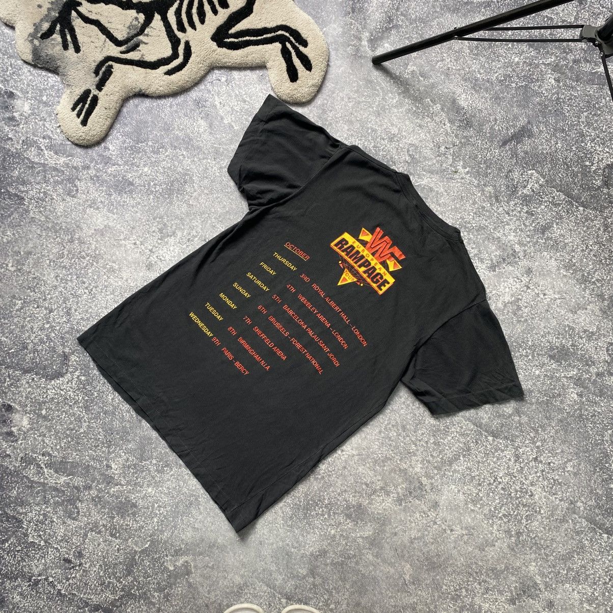 Vintage × WWE Vintage WWE Rowdy Roddy Piper 1991 Wrestling Tour tee Size US S / EU 44-46 / 1 - 2 Thumbnail