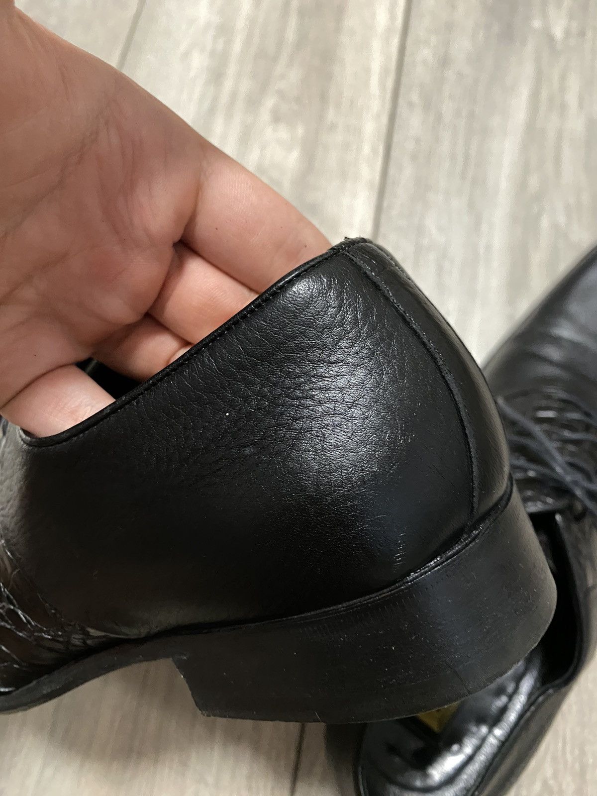 Zilli Zilli Shoes Crocodile Oxford Leather Genuine Derby Aligator Size US 8.5 / EU 41-42 - 10 Thumbnail