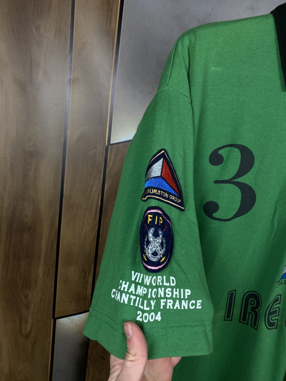 La Martina 🎠Vintage 90s Polo T-Shirt La Martina Racing Ireland VTG Tee🎠 Size US XL / EU 56 / 4 - 5 Thumbnail