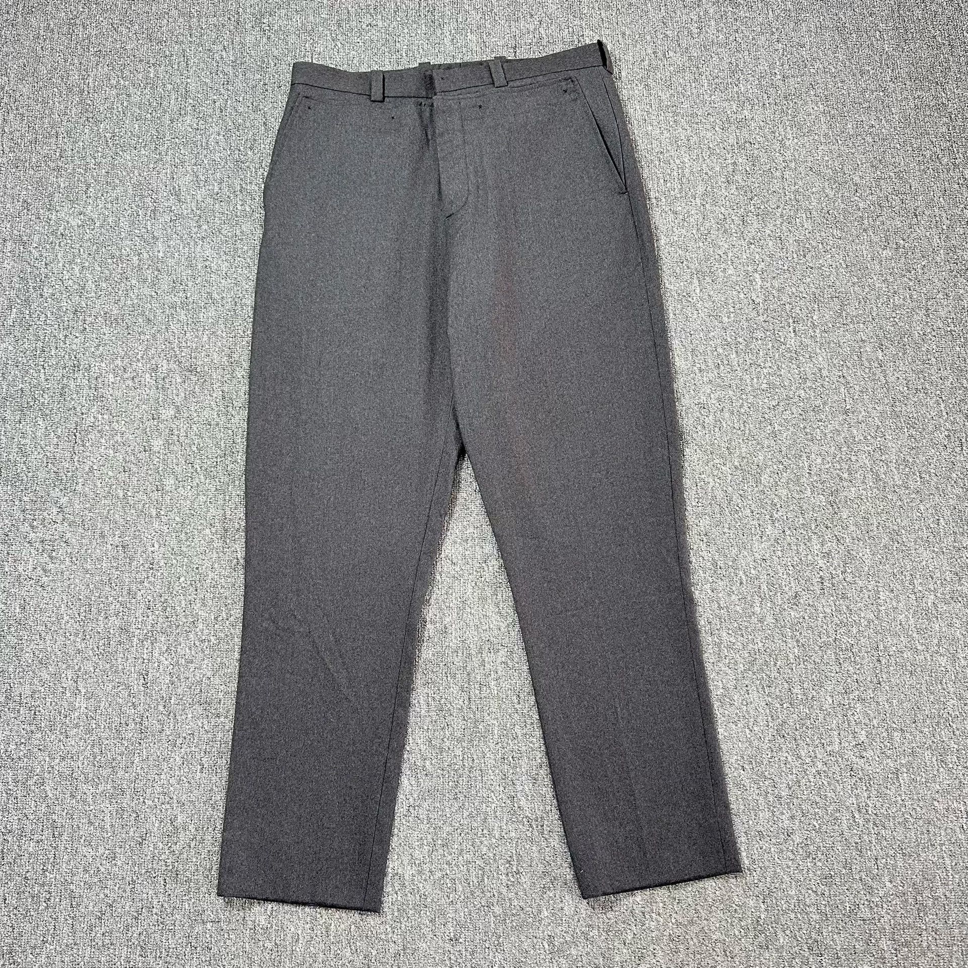 Dior Dior Homme Wool Gray Casual Trousers Size US 32 / EU 48 - 1 Thumbnail