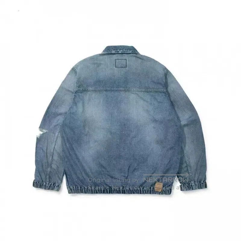 Madness MADNESS 22SS Washed Distressed Denim Jacket. Size US L / EU 52-54 / 3 - 2 Thumbnail