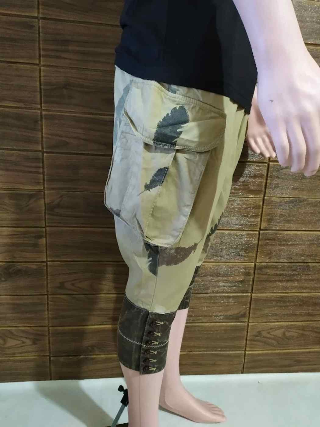 Kapital RARE Kapital Japan Cropped Pants big Pocket design Feather Size US 29 - 19 Thumbnail