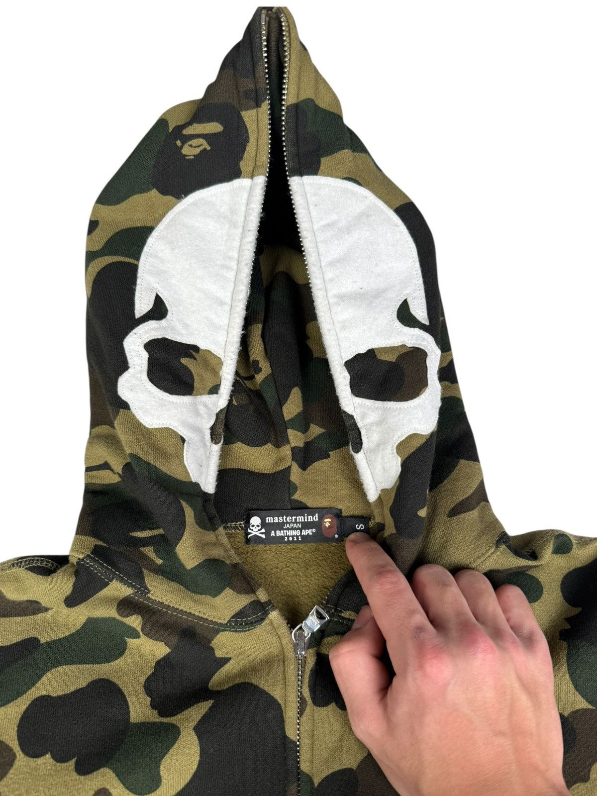 Bape × Mastermind Japan Bape x Mastermind hoodie Size US S / EU 44-46 / 1 - 5 Thumbnail