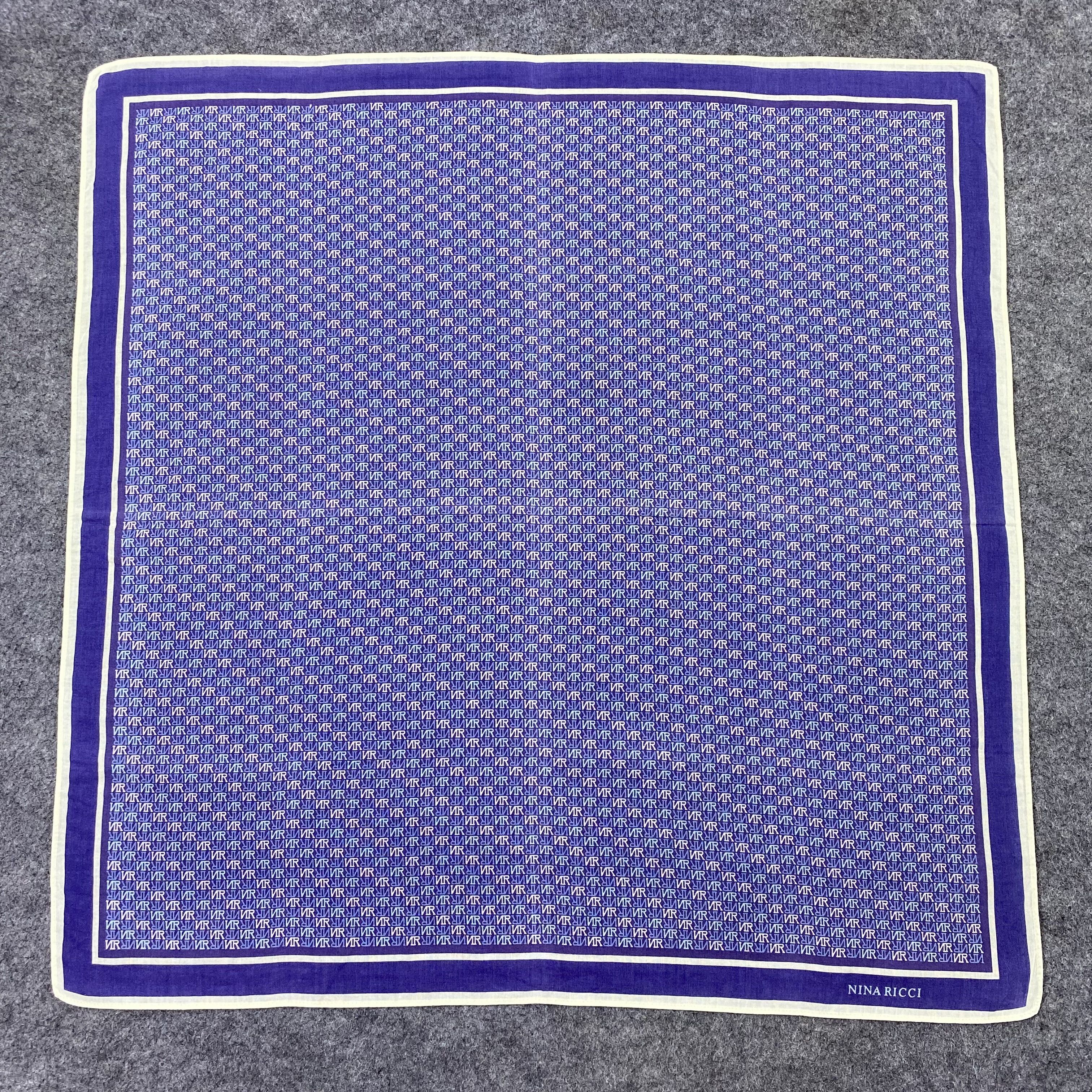 Nina Ricci Nina Ricci Handkerchief Neckerchief Bandana-B1708 Size ONE SIZE - 3 Thumbnail