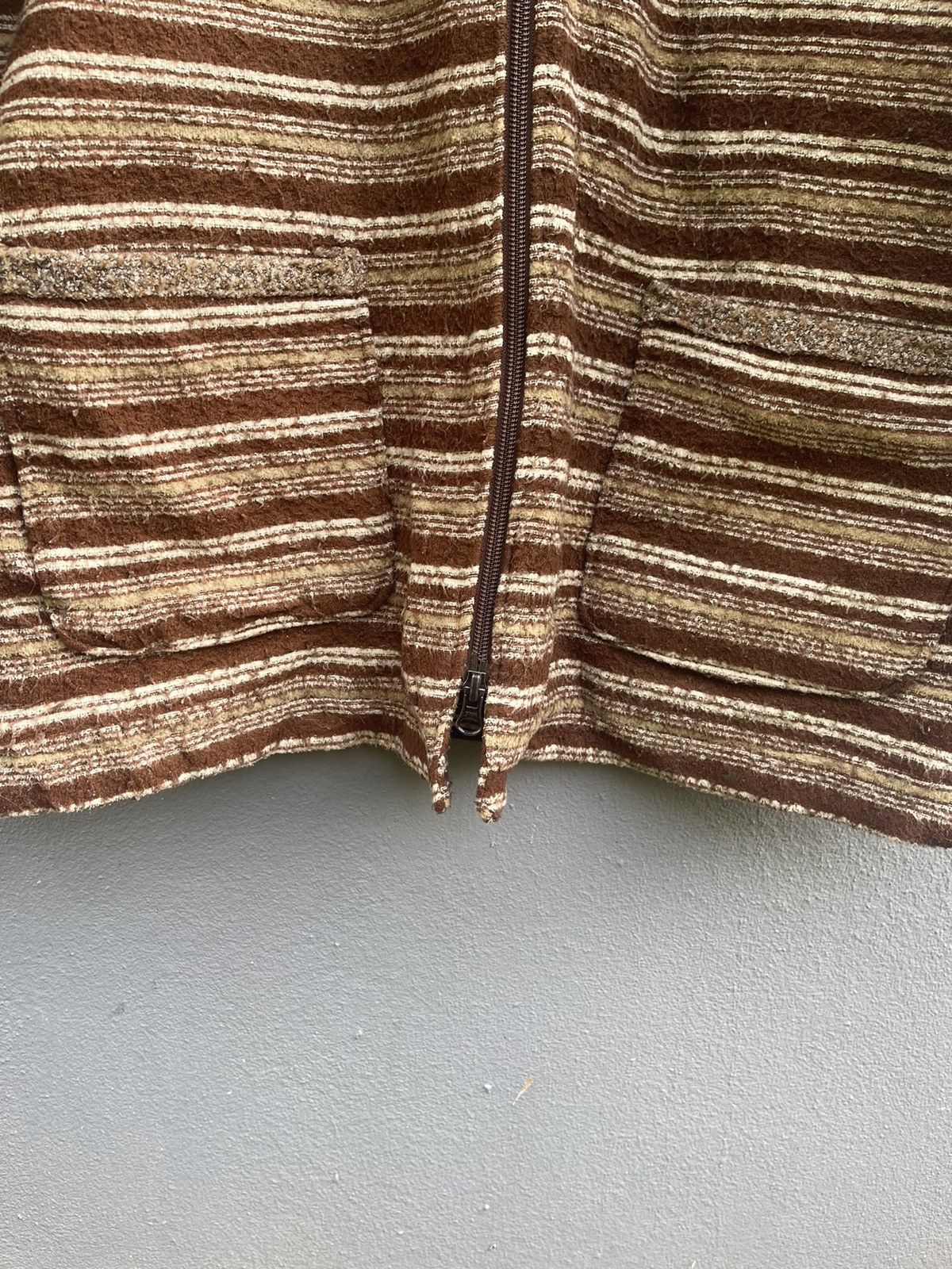 Junko Shimada Vintage Mr. Junko by Junko Koshino Striped Jacket Size US L / EU 52-54 / 3 - 5 Thumbnail