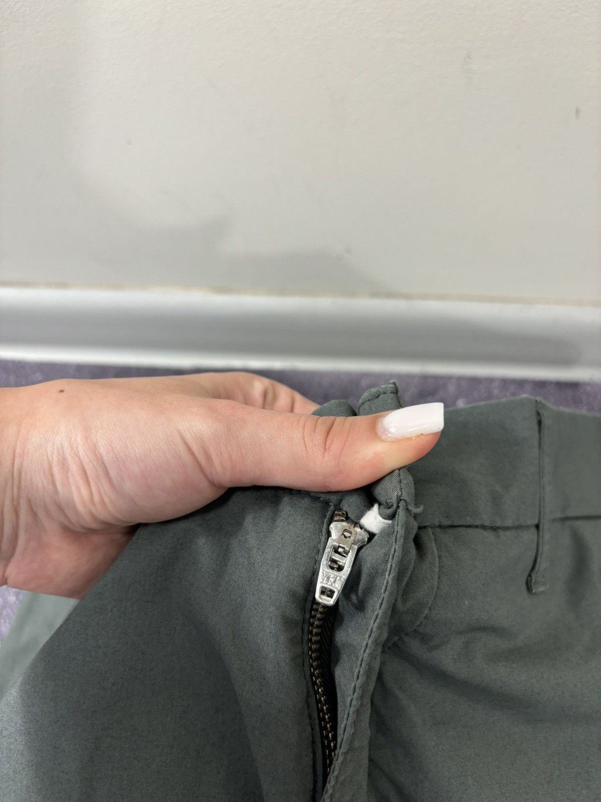 Carhartt Wip Carhartt WIP Men’s Olive Green Hype Sid Pants Size US 33 - 15 Thumbnail