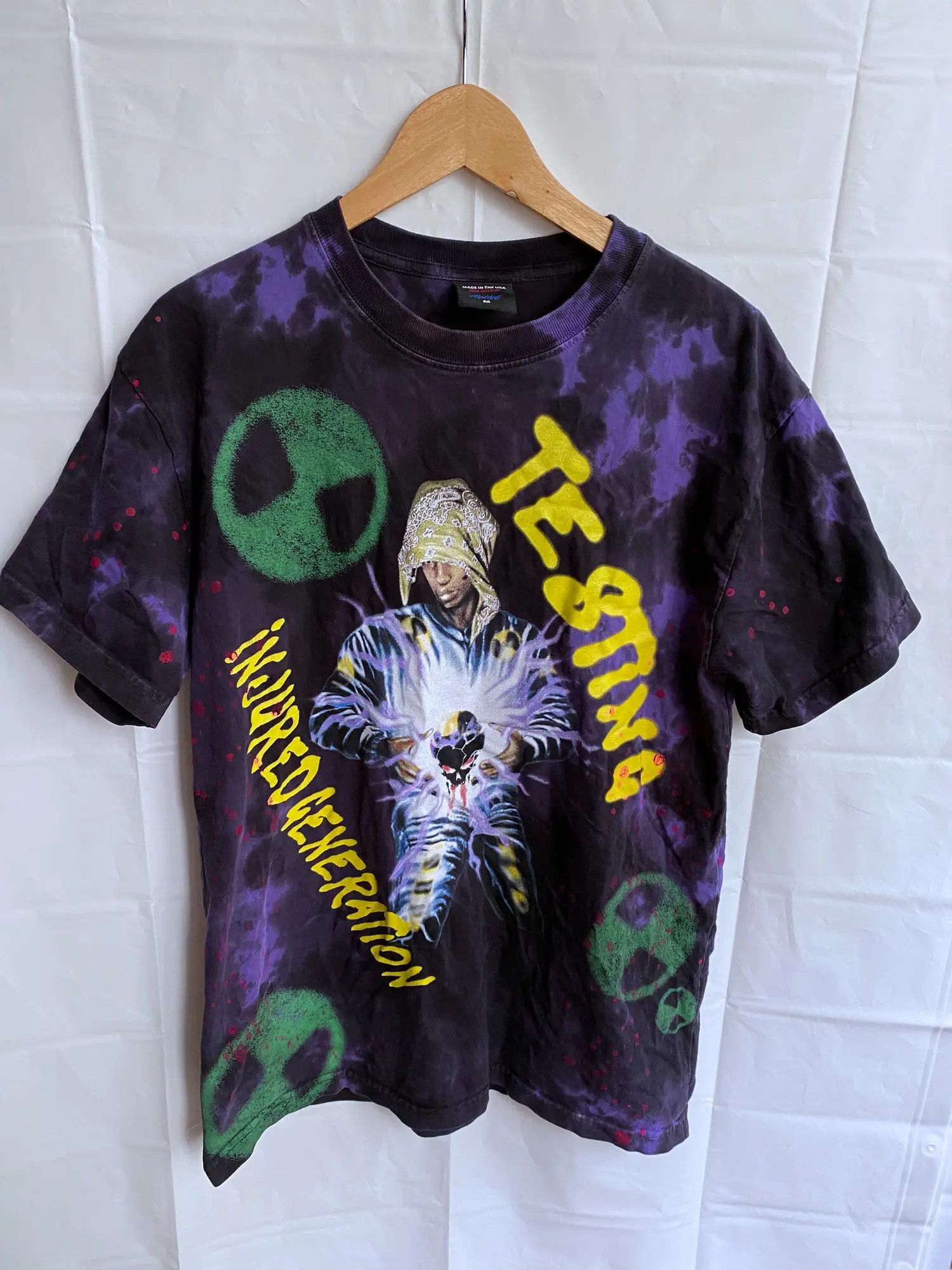 AWGE AWGE injured generation t-shirt size M made in USA | Grailed