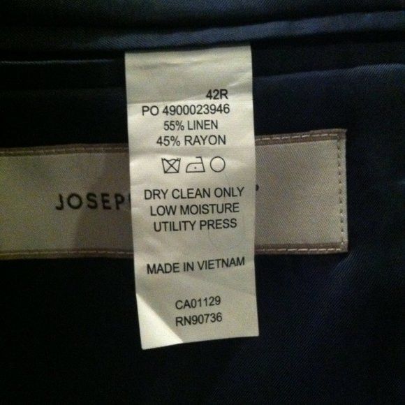 Joseph Abboud JOSEPH ABBOUD MEN'S 55%LINEN 45%RAYON 2PC COAT+VEST SIZE:42R Size 42R - 10 Thumbnail