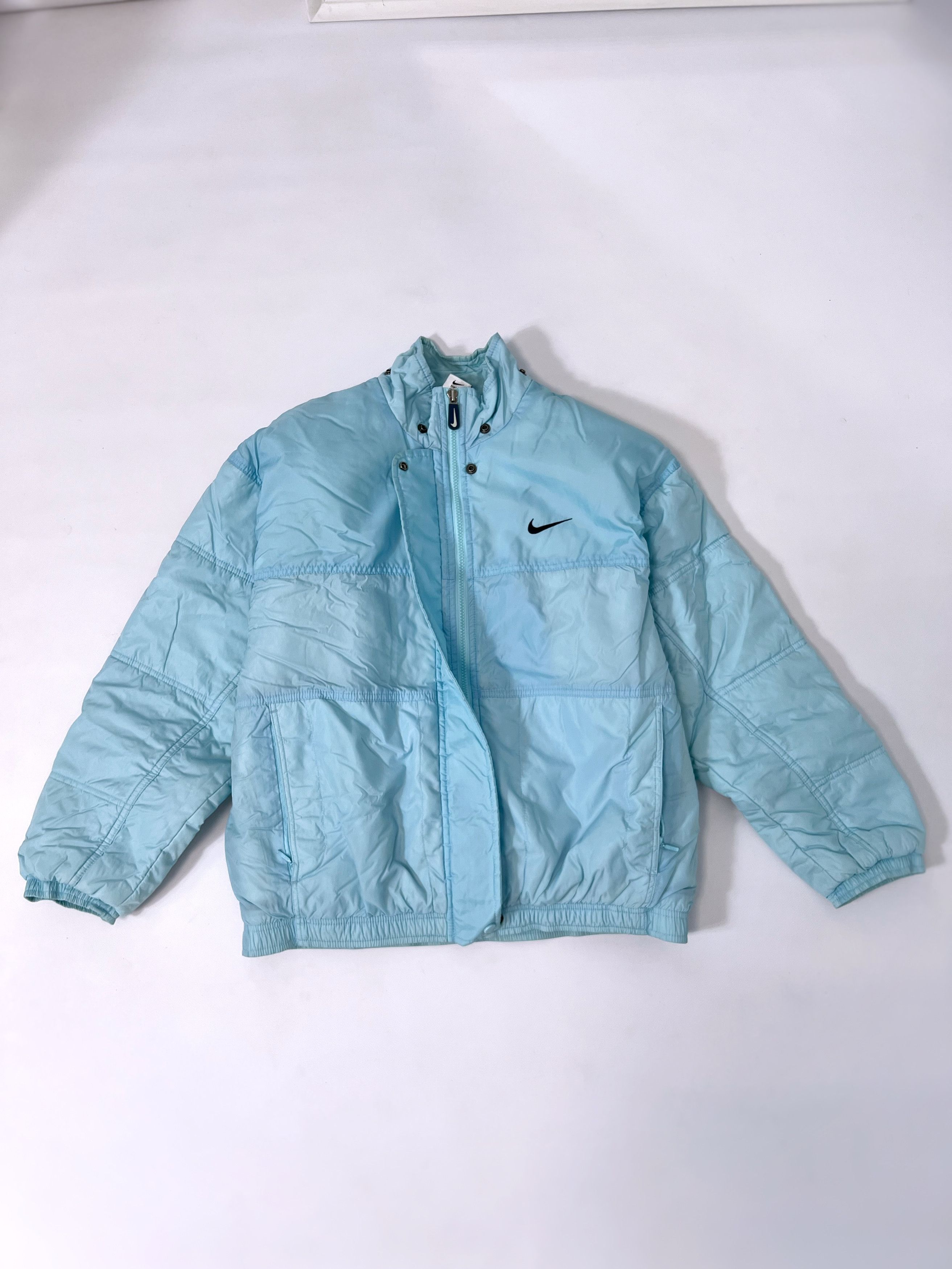 Vintage Nike vintage Jacket sky swoosh Size M / US 6-8 / IT 42-44 - 4 Thumbnail