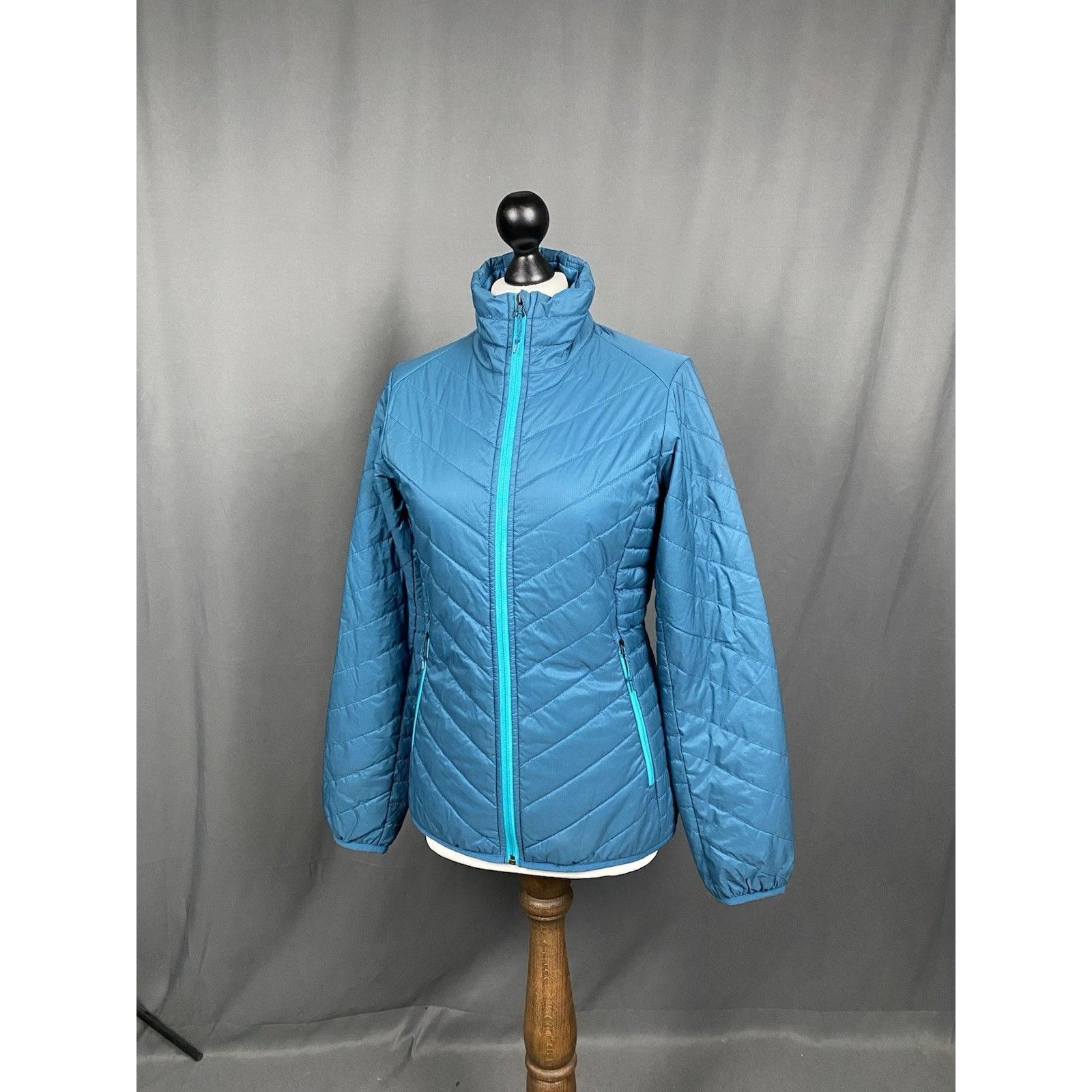 Icebreaker Icebreaker Women's Blue Quilted Merino Wool Insulated Jacket Size S / US 4 / IT 40 - 4 Thumbnail