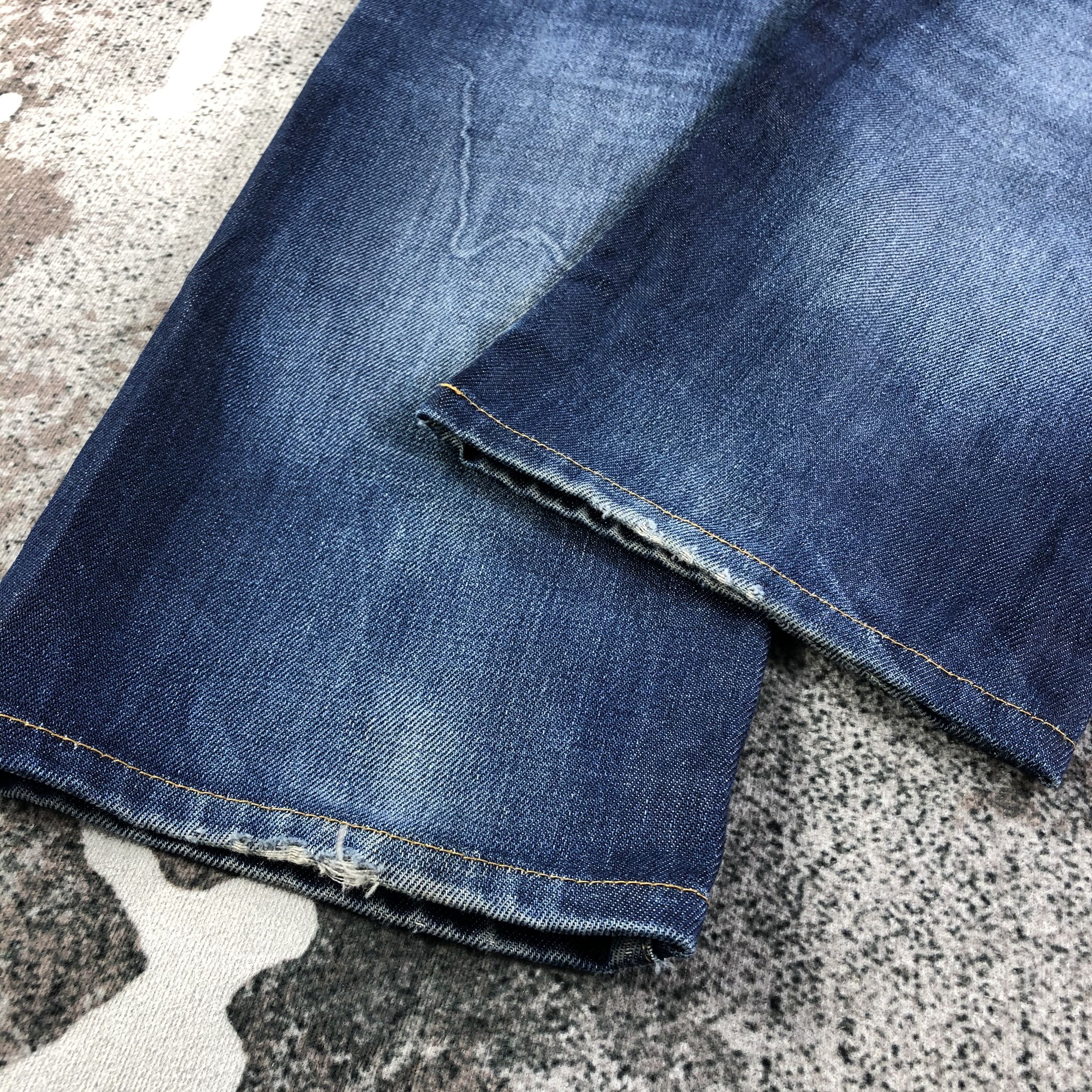 G-Star G Star Raw Jeans Faded Blue Distressed Denim KJ1506 Size US 29 - 6 Thumbnail