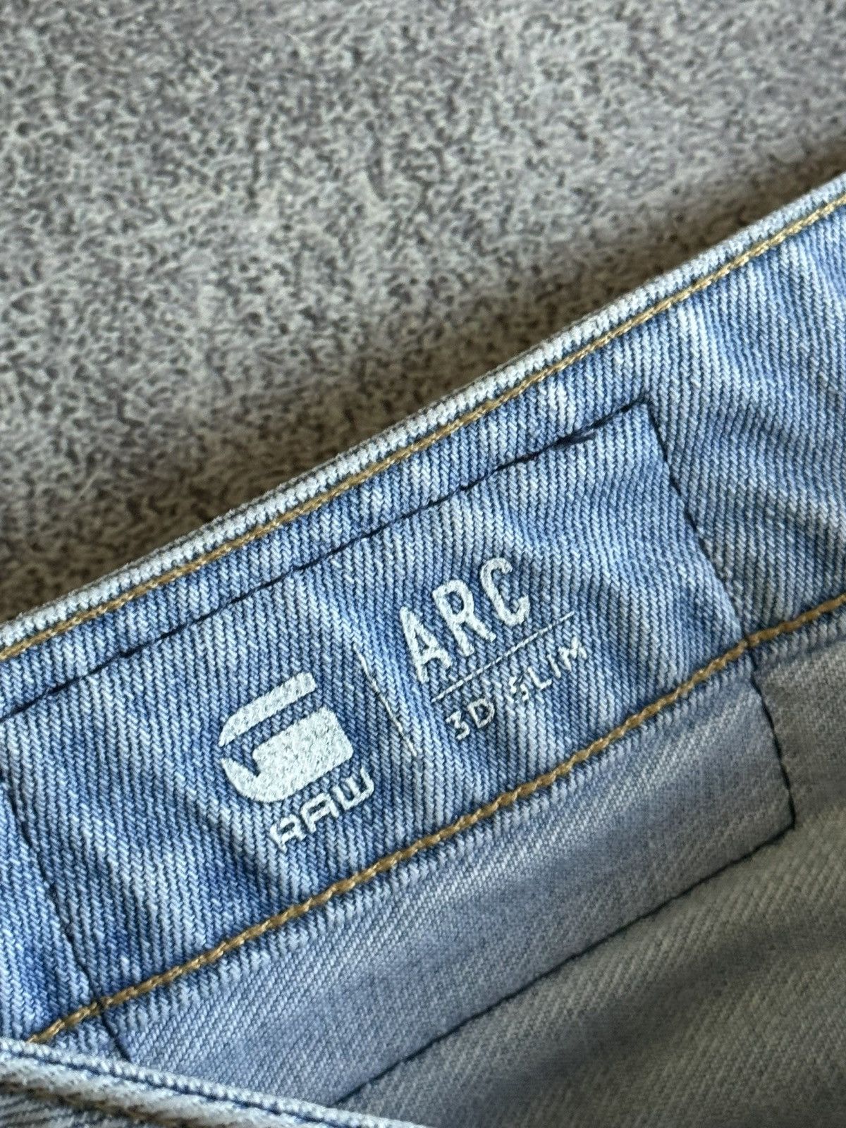 G-Star G star raw 29/32 ARC 3D SLIM denim pants jeans trousers Y2K Size US 29 - 4 Thumbnail