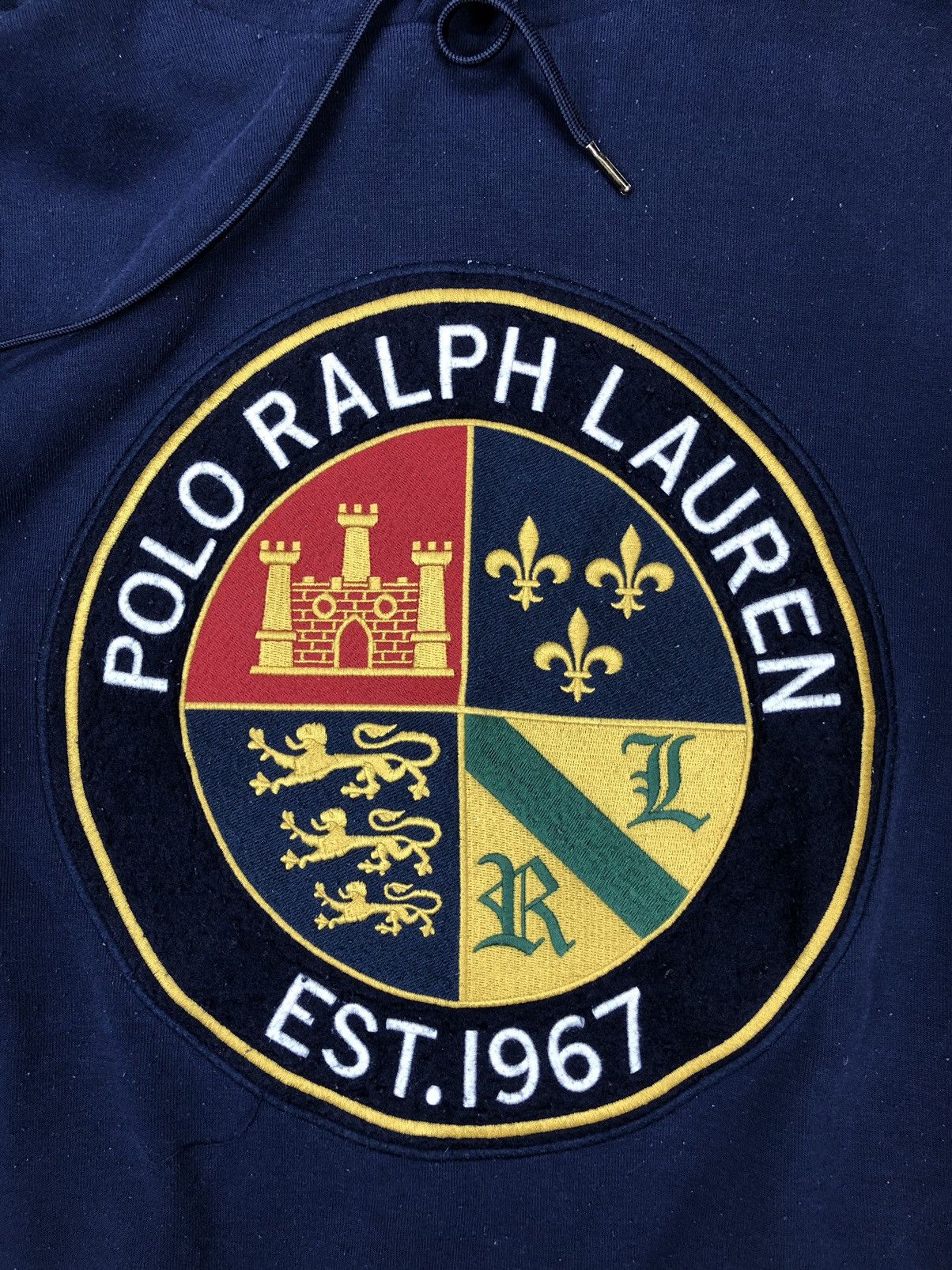 Polo Ralph Lauren Polo Ralph Lauren Big Cookie Patch Pony Blue hoodie SMALL Size US S / EU 44-46 / 1 - 4 Thumbnail