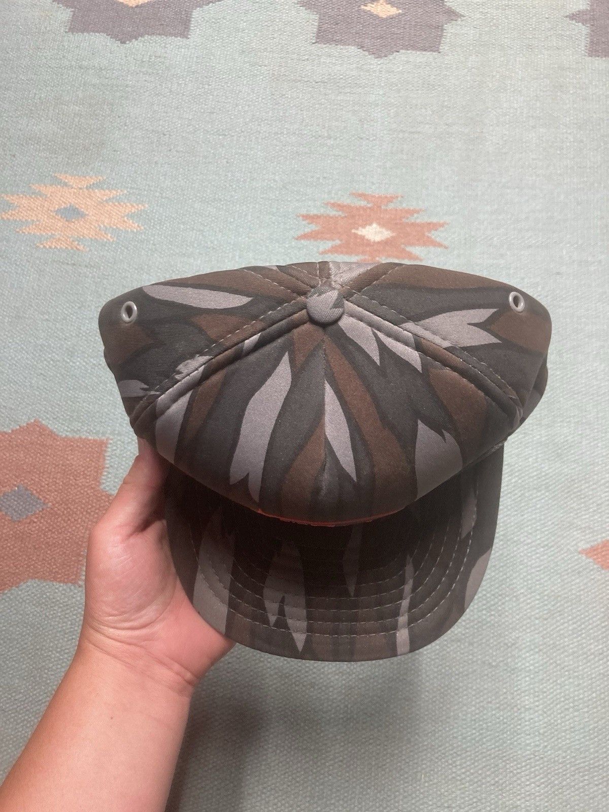 Vintage SnapBack hat camo Big L lumberland Michigan lumber Trebark Size ONE SIZE - 3 Thumbnail