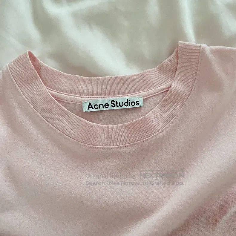 Acne Studios Acne Studios Cat print light pink T-shirt Size US XS / EU 42 / 0 - 6 Thumbnail