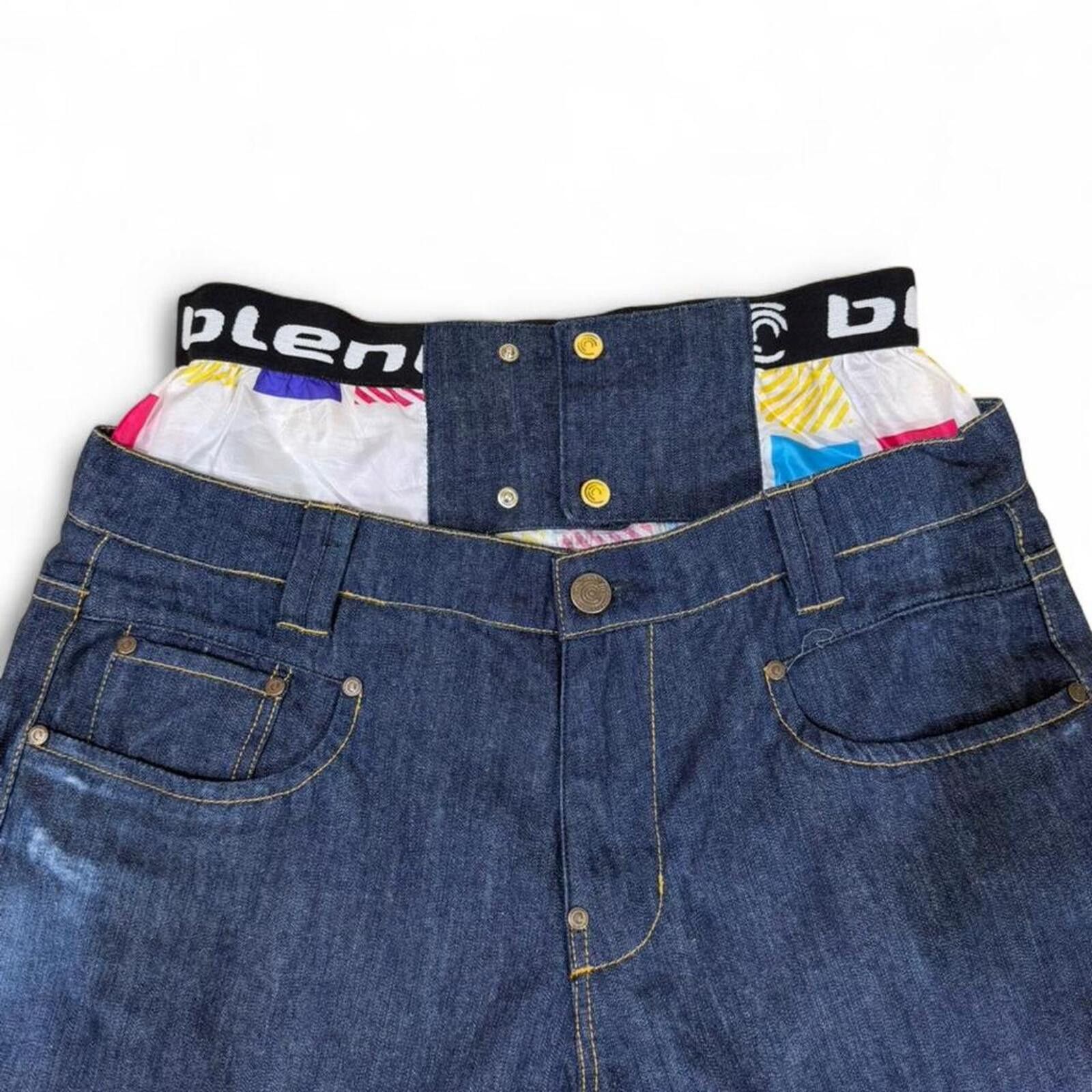 Other BLENT Double waist waterproof heavyweight denim jeans Size US 36 / EU 52 - 5 Thumbnail