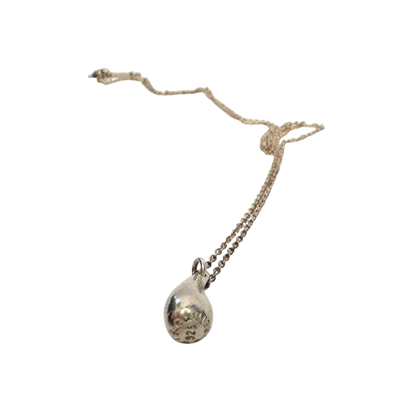 Tiffany & Co. Tiffany & Co Elsa Peretti Small Teardrop Pendant Necklace Size ONE SIZE - 5 Thumbnail