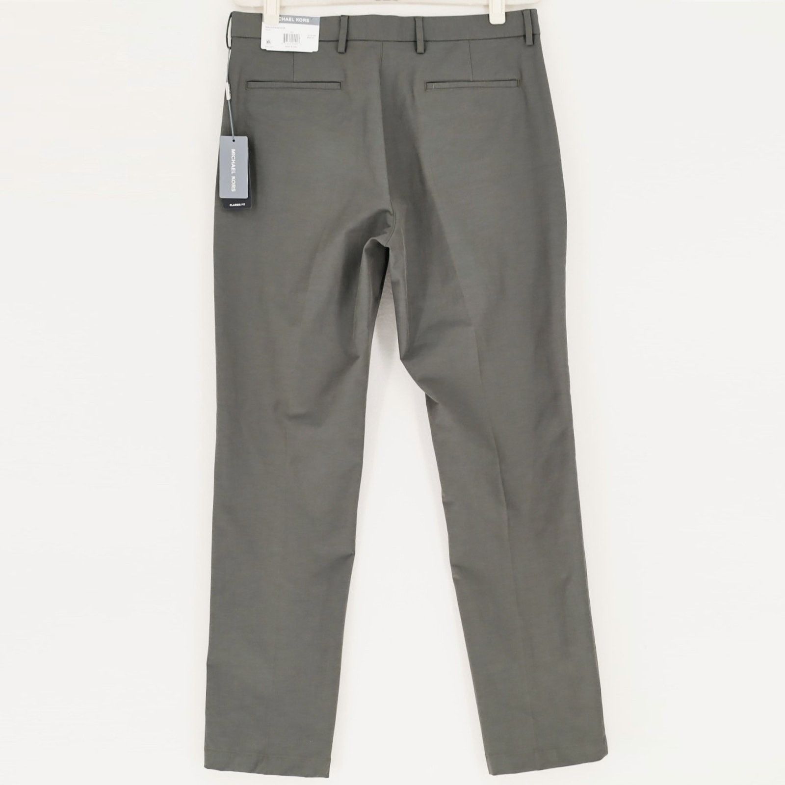 Michael Kors Michael Kors Men's Army Green Dress Pants Size W42 L32 Size US 42 / EU 58 - 3 Thumbnail