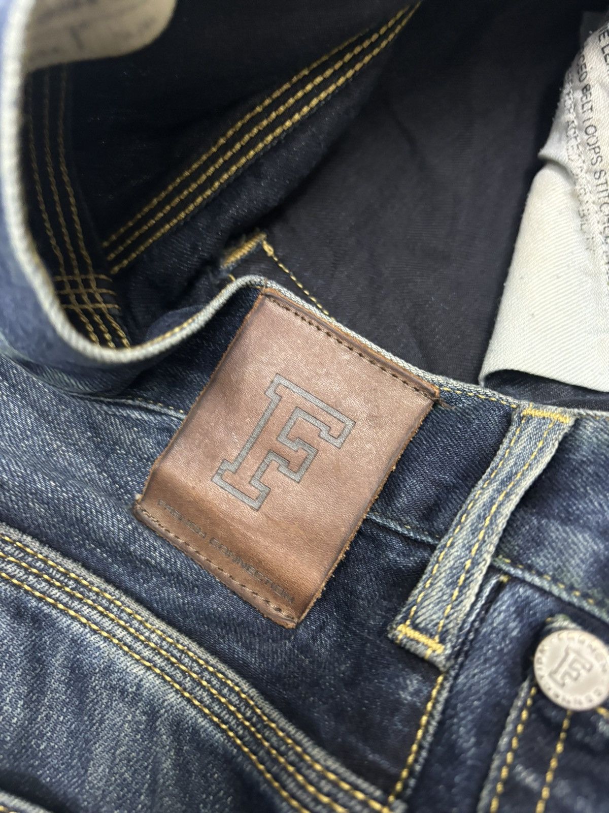 FCUK FRENCH CONNECTION DIRTY DISTRESSED DENIM JEANS FCUK Size US 30 / EU 46 - 10 Thumbnail