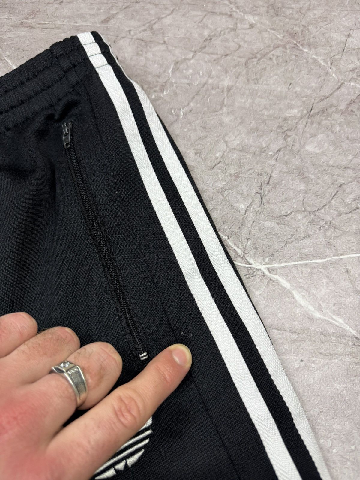 Adidas Adidas Balenciaga Style baggy Track Pants Hype Sweatpants Size US 31 - 5 Thumbnail