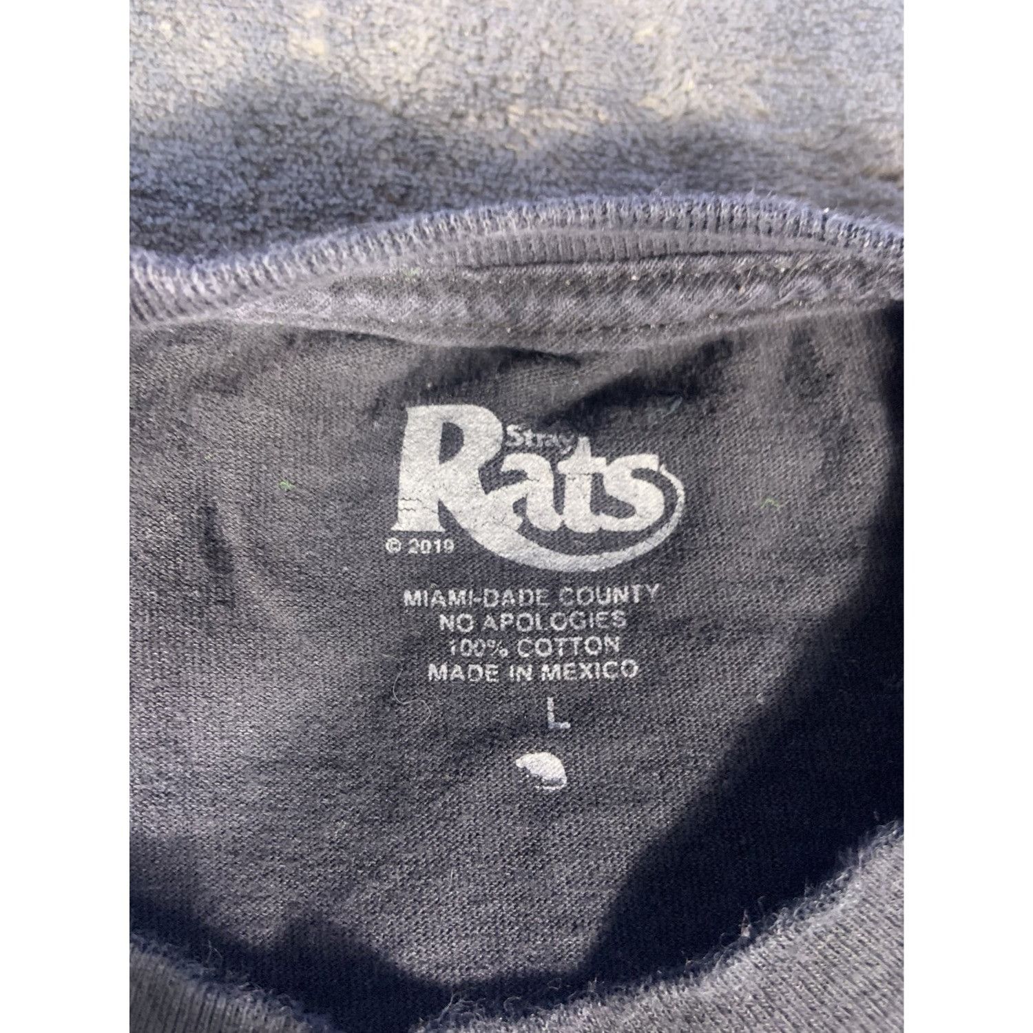 Vintage Stray Rats Ranma 1/2 Akane Tendo Graphic T-Shirt in Black, Men's (Size L) — image 5 of 6