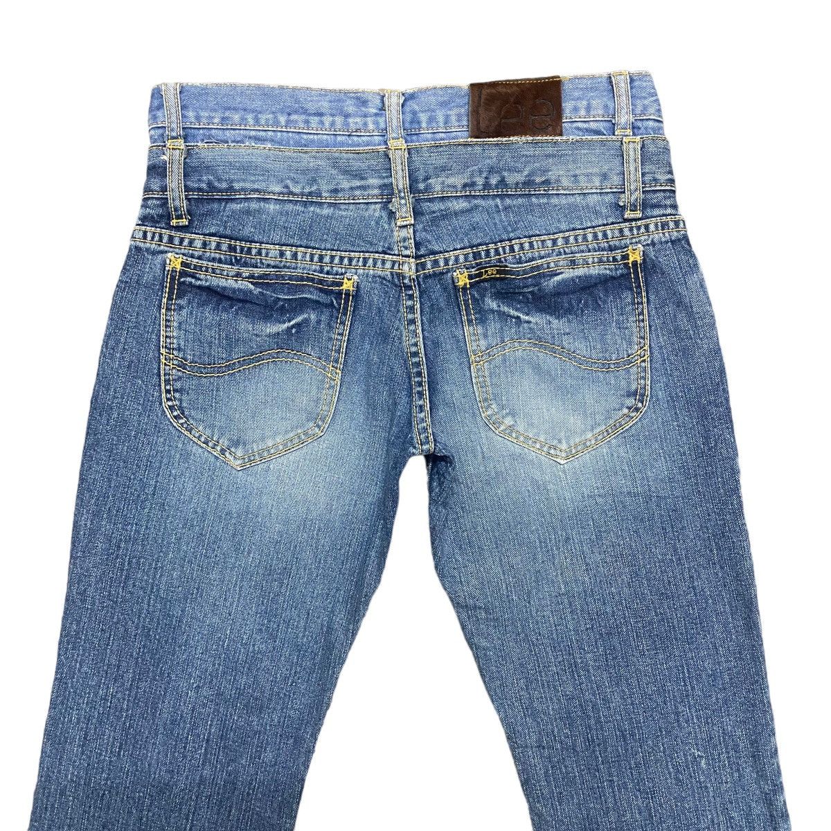 Japanese Brand Keikii Lee Denim Double Waist Flare Jeans Size US 29 - 10 Thumbnail