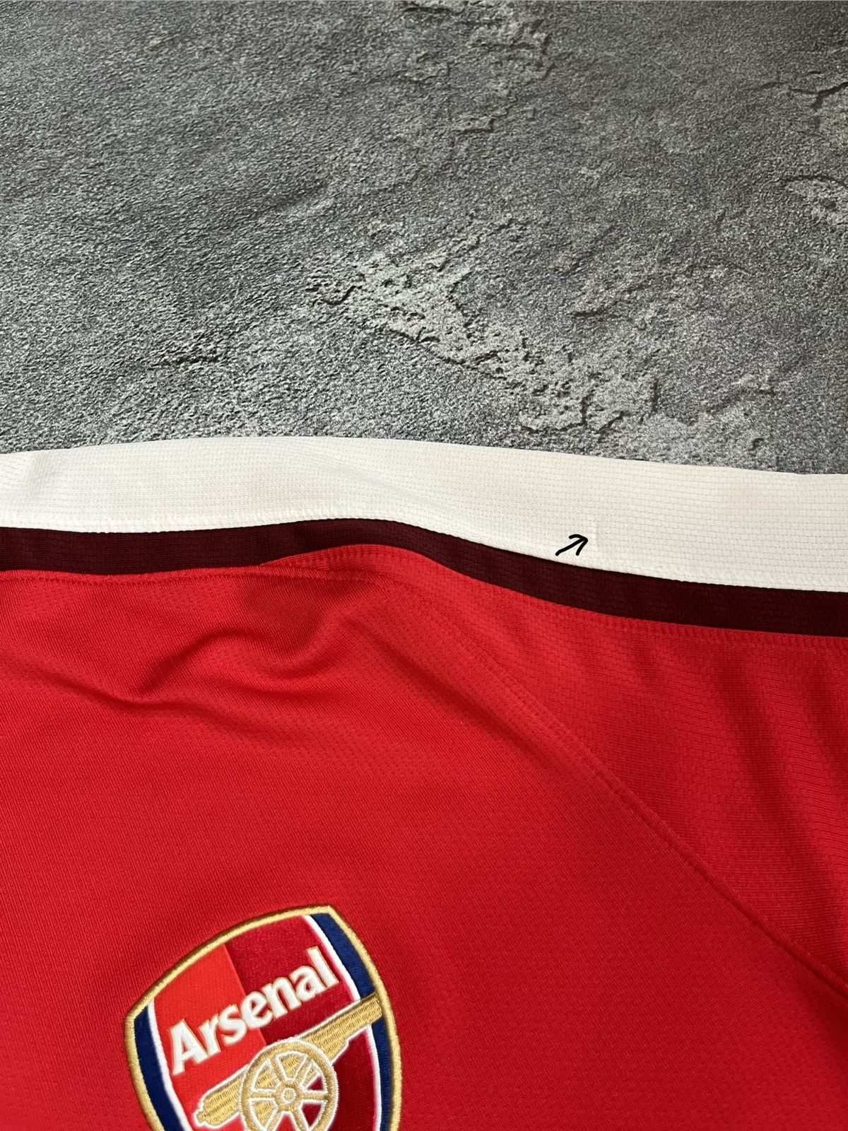 Nike Vintage 2008-2010 Nike Arsenal Home Jersey Shirt Size US XL / EU 56 / 4 - 5 Thumbnail