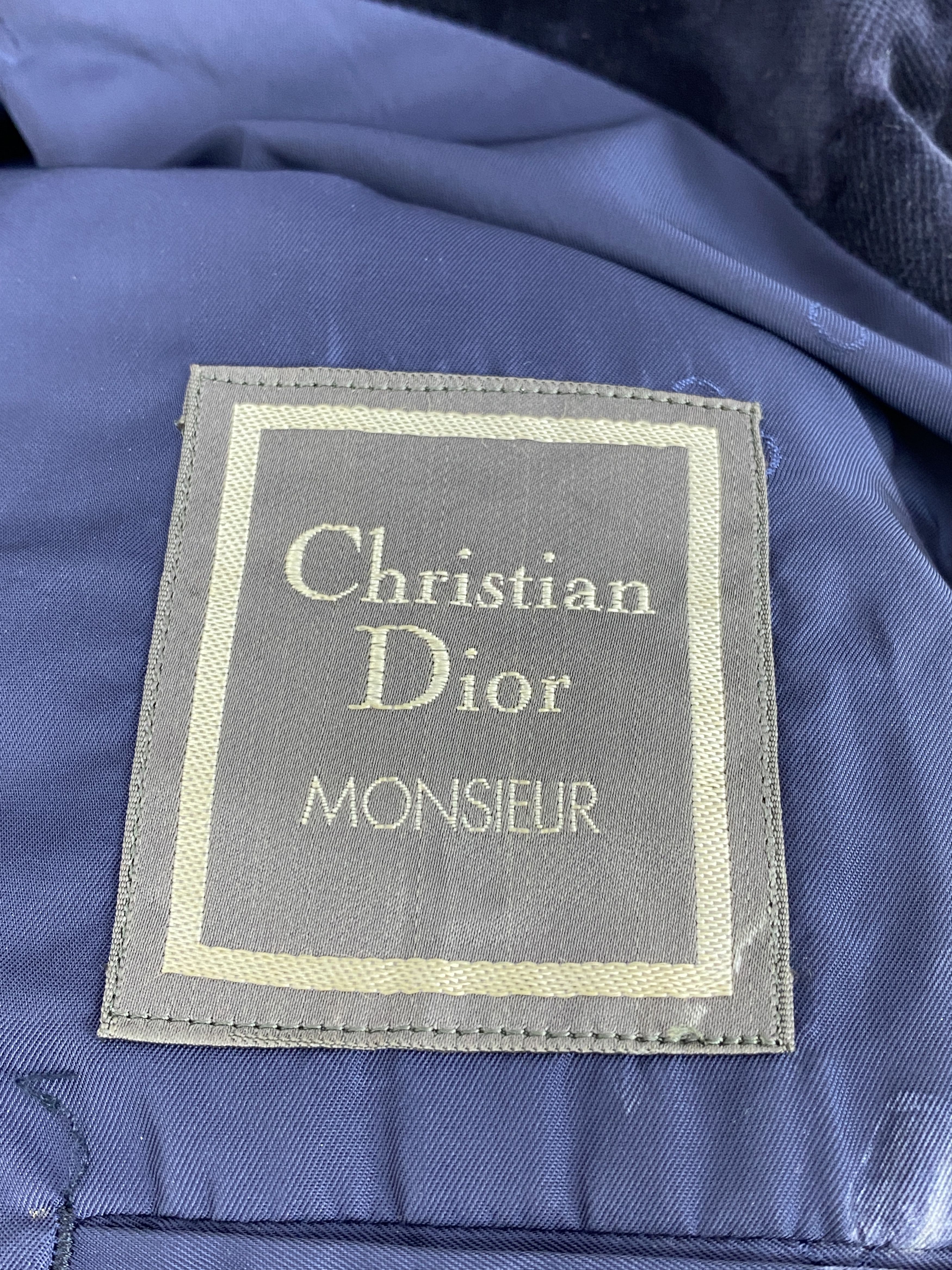 Christian Dior Monsieur Vintage Christian Dior Monsieur Double Breasted Coat MJ0068Z Size US L / EU 52-54 / 3 - 5 Thumbnail