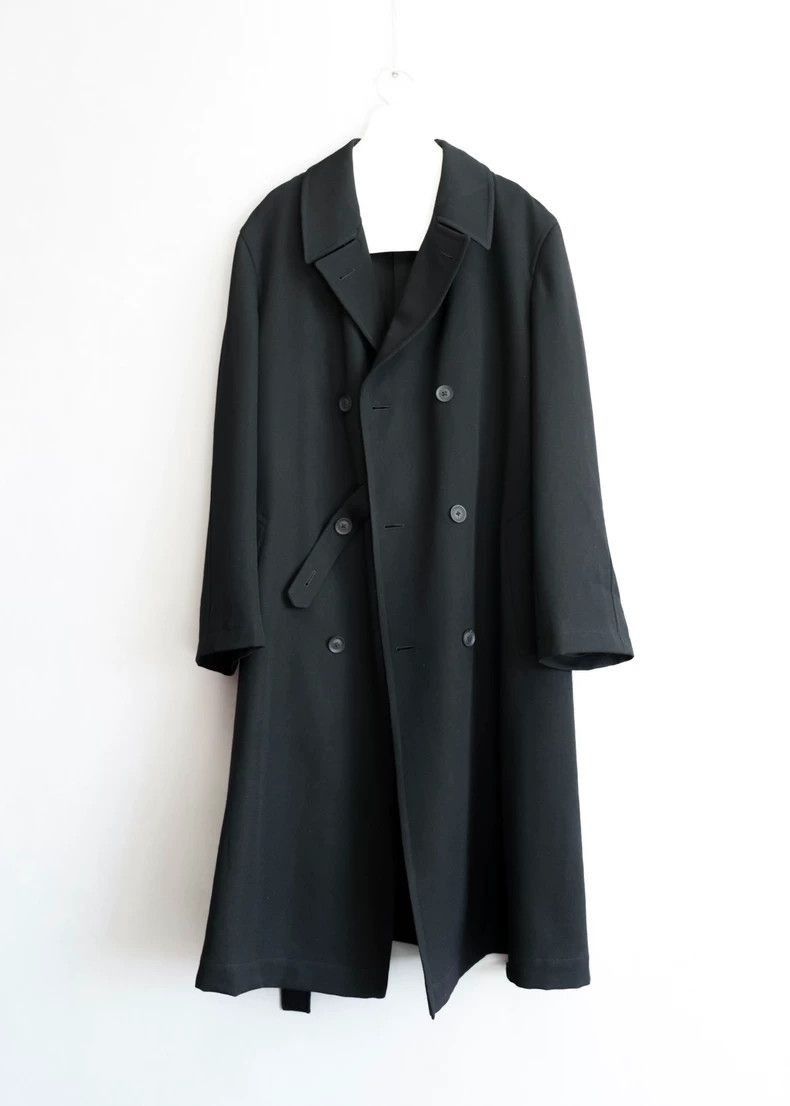 Yohji Yamamoto Yohji Yamamoto Double Breasted Coat by Yohji Yamamoto Size US L / EU 52-54 / 3 - 6 Thumbnail