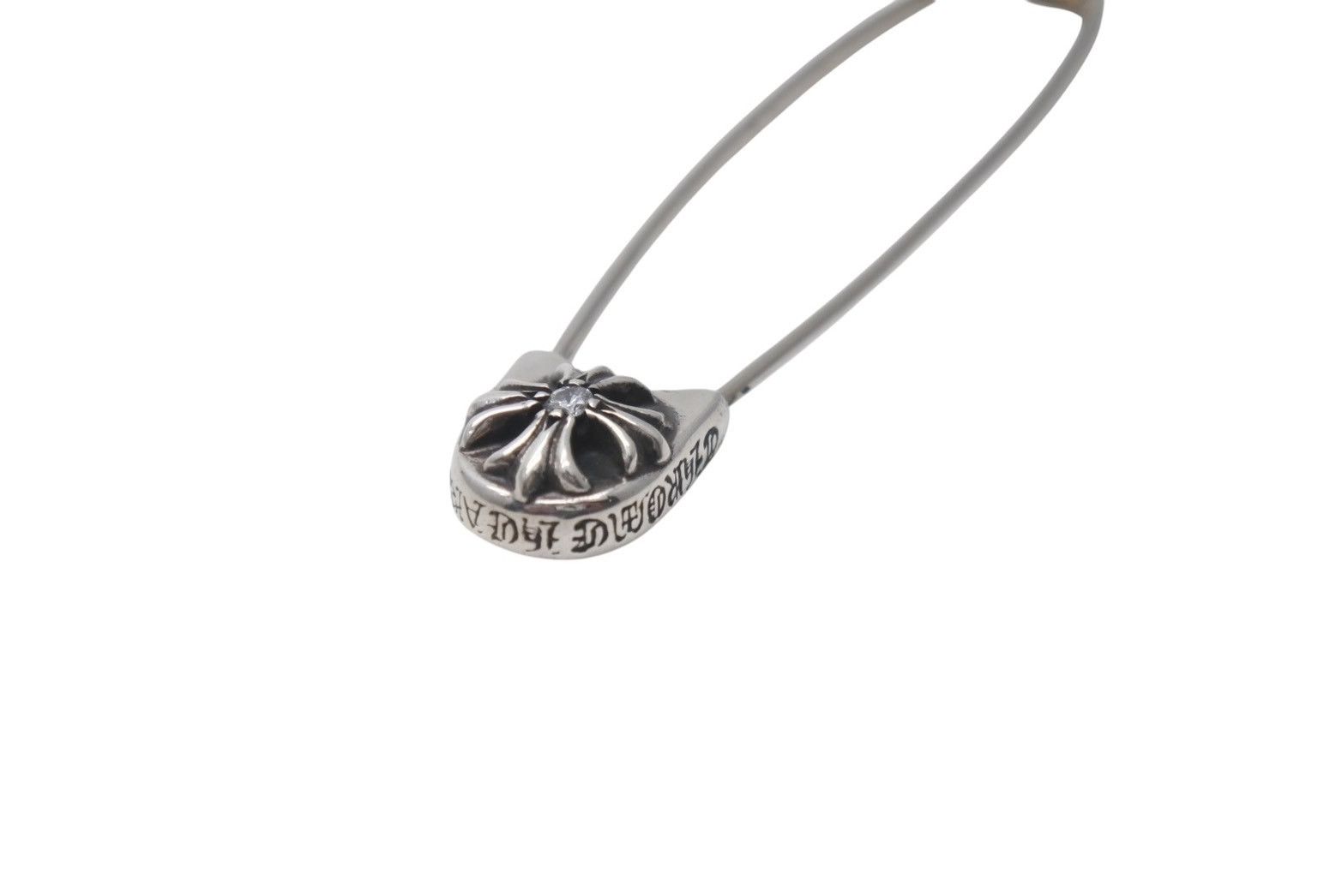 Chrome Hearts Chrome Hearts Diamond Safety Pin Size ONE SIZE - 6 Thumbnail
