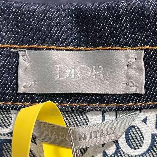 Dior DIOR SS24 Essentials Oblique Print Denim Jacket. Size US M / EU 48-50 / 2 - 4 Thumbnail