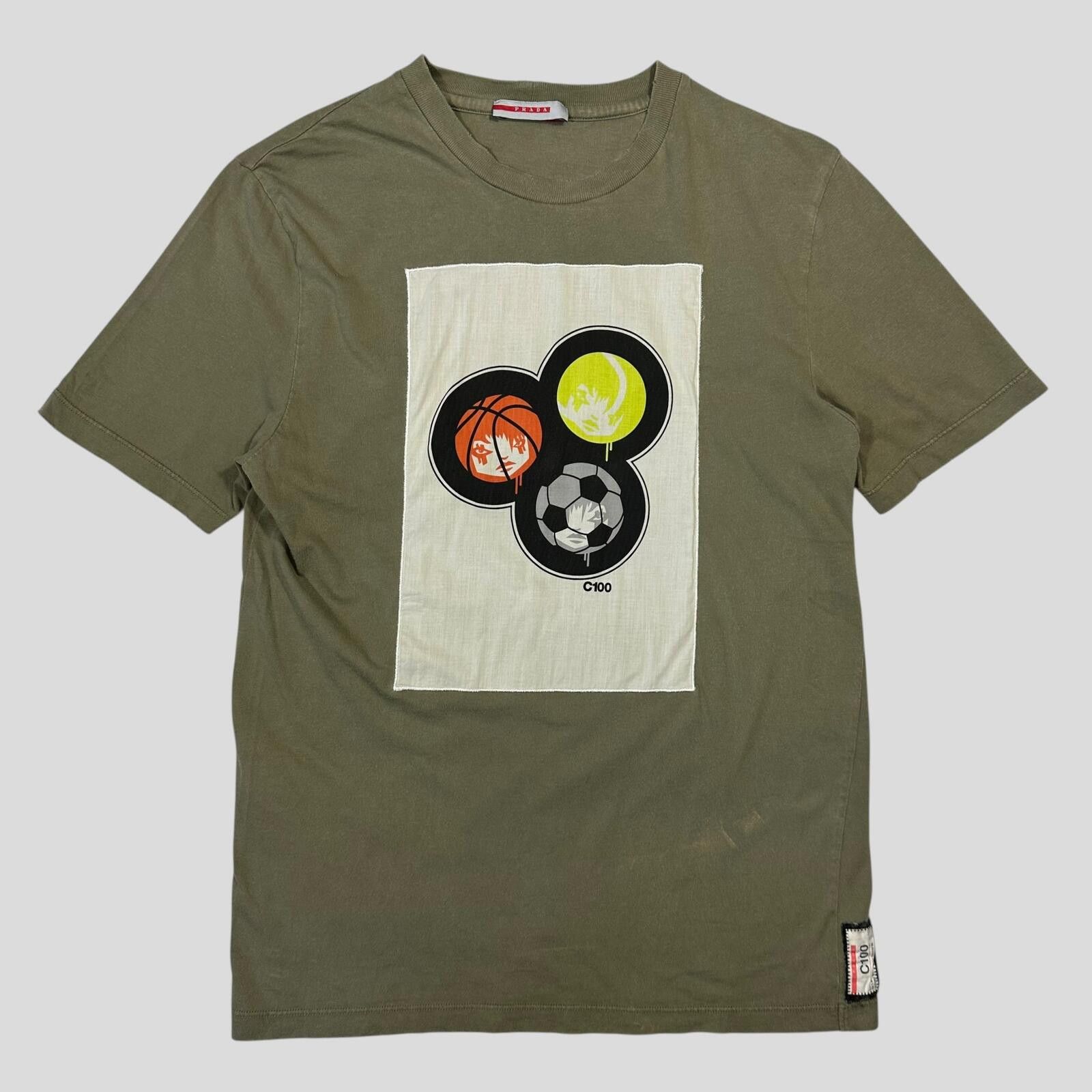 Prada Prada Sport 2006 T-shirt Project C100 World Cup Graphic - S Size US S / EU 44-46 / 1 - 1 Thumbnail